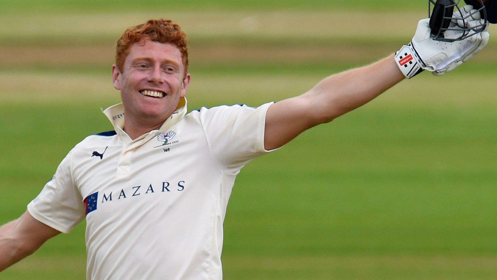 Jonny Bairstow in action for Yorkshire