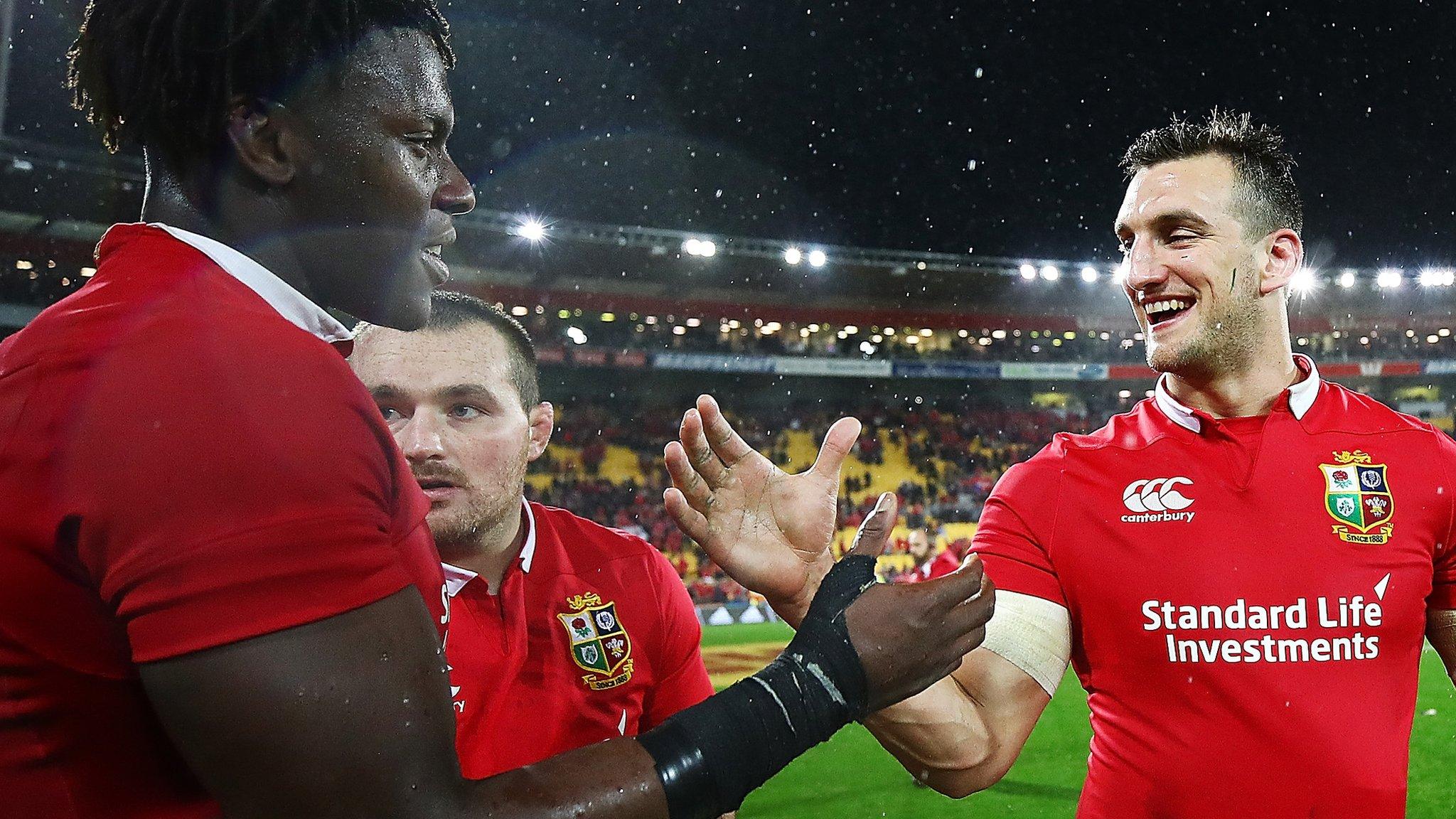 Sam Warburton and Maro Itoje