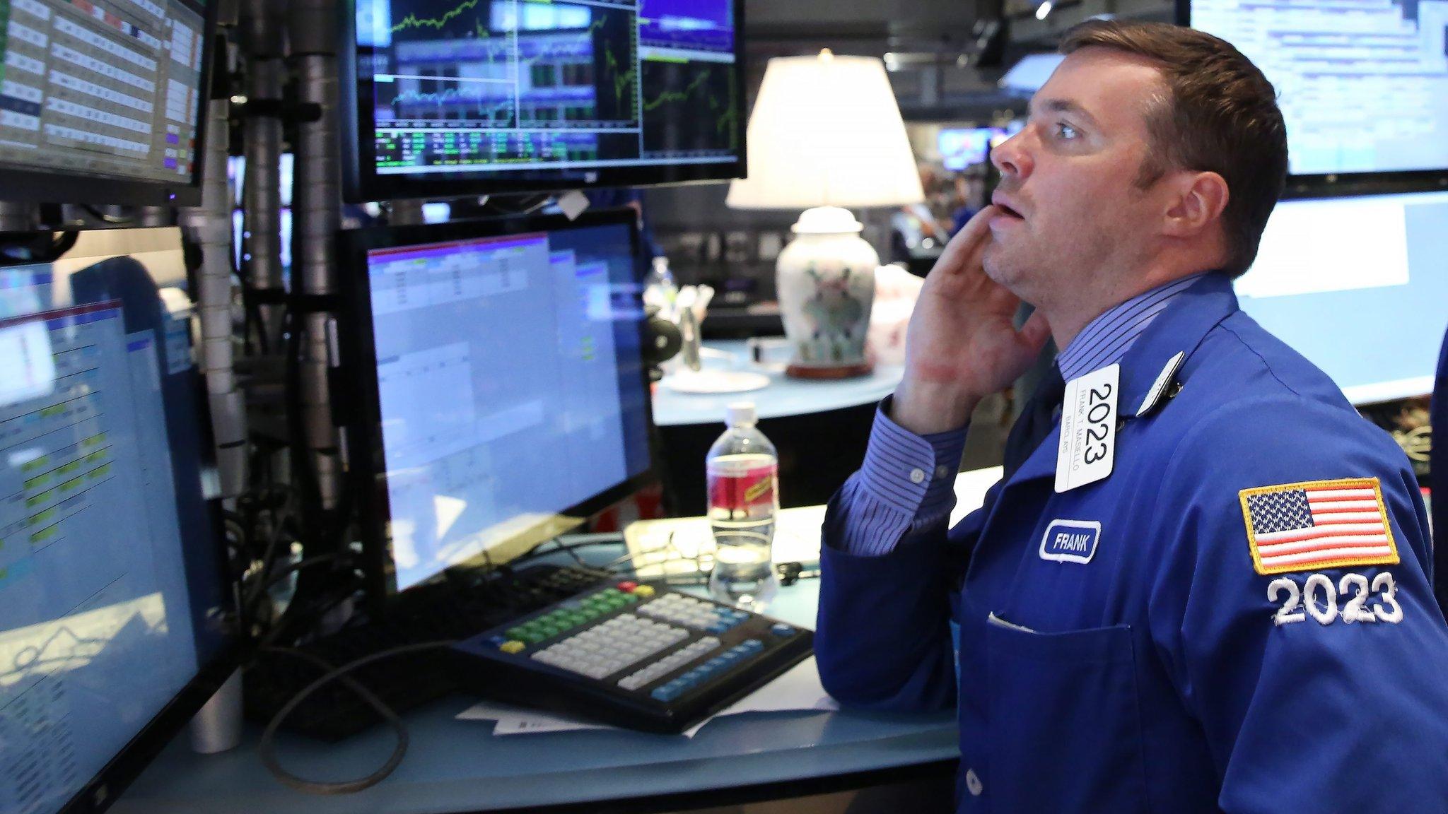 NYSE trader