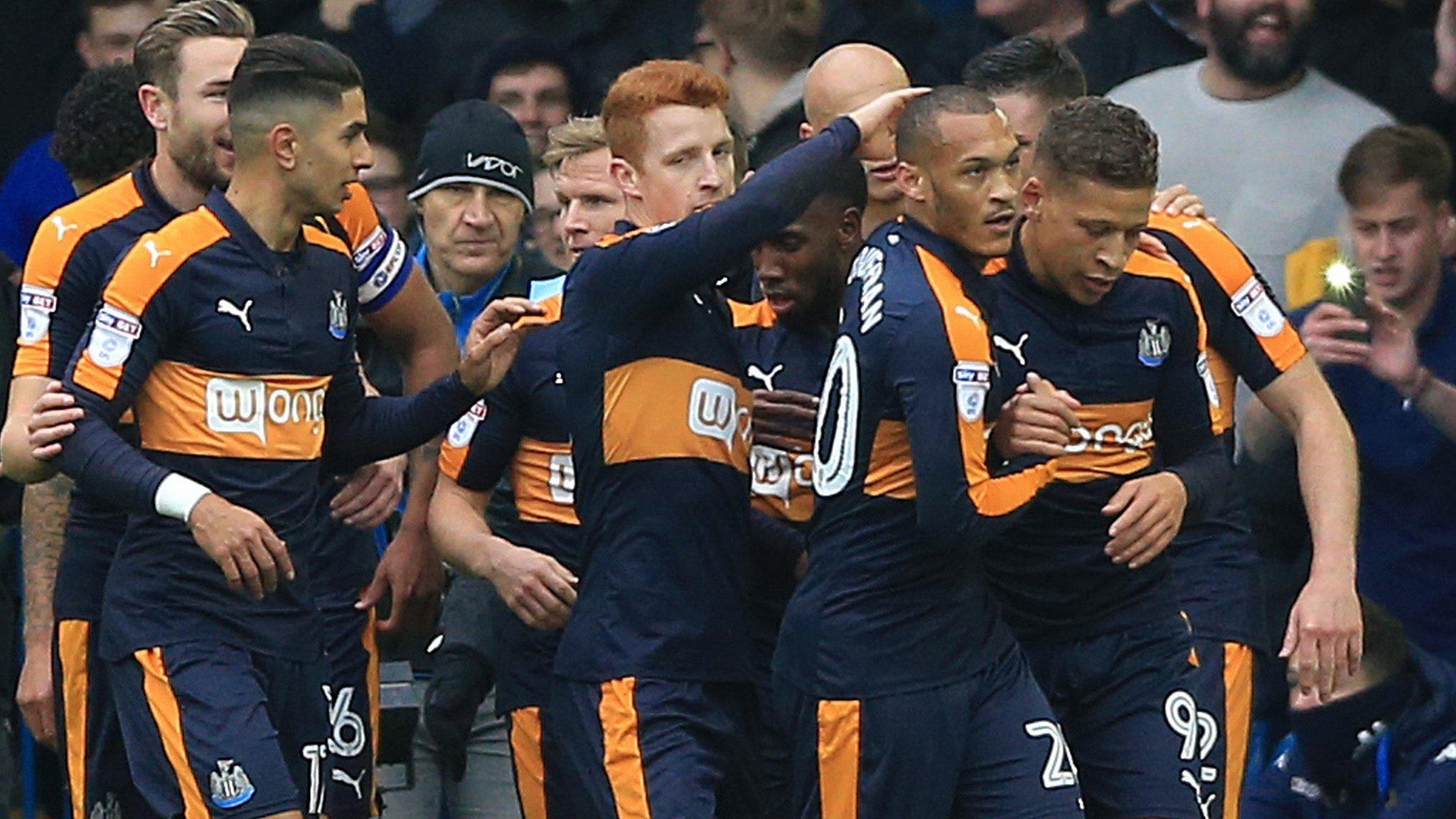 Newcastle celebrate