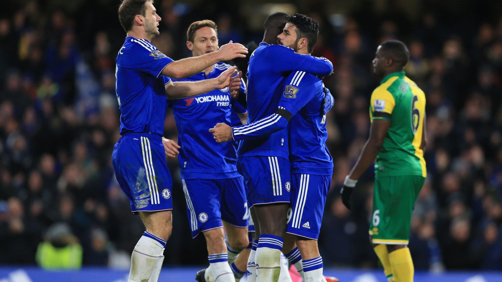 Chelsea celebrate