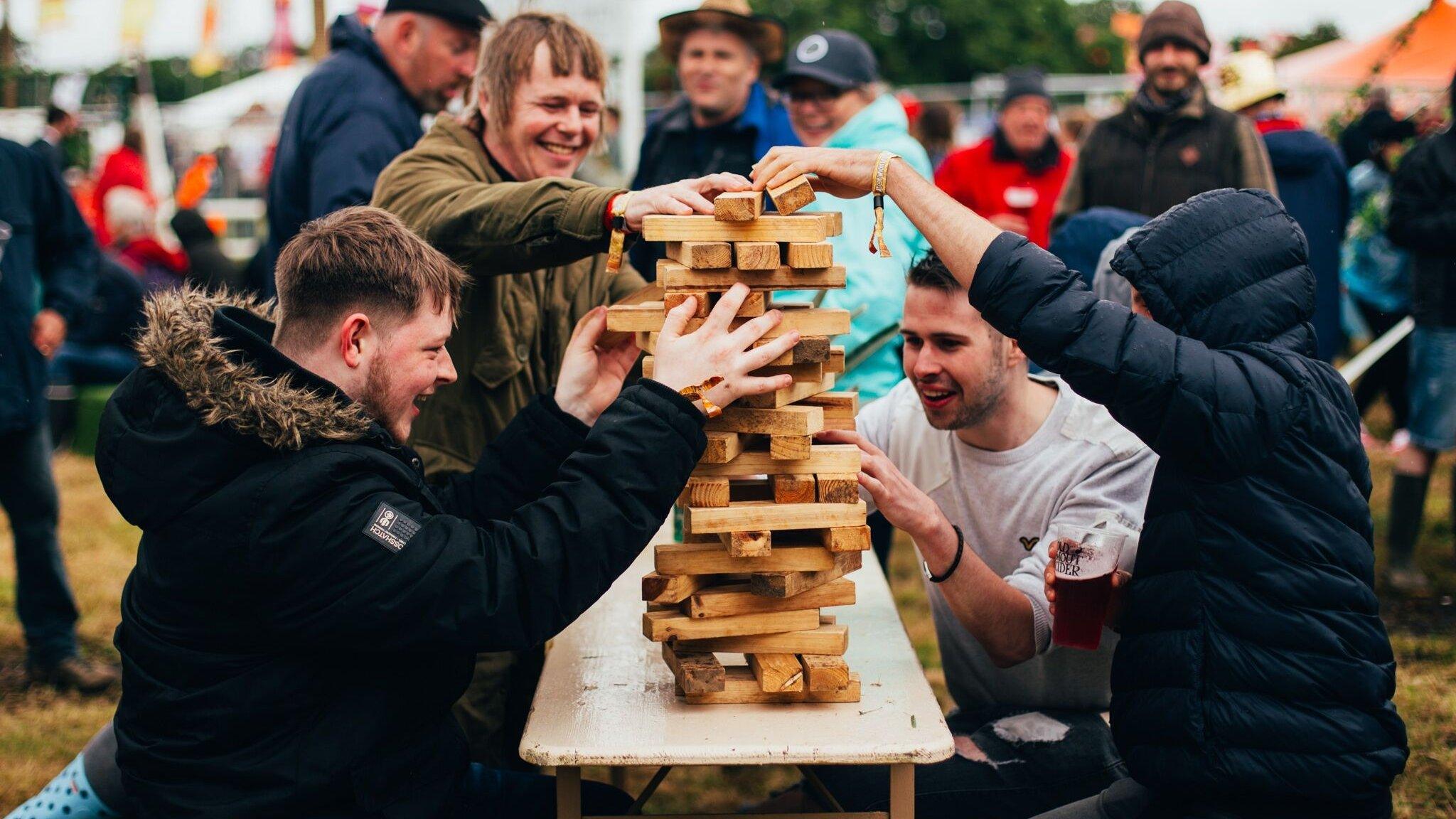 Jenga on Thursday