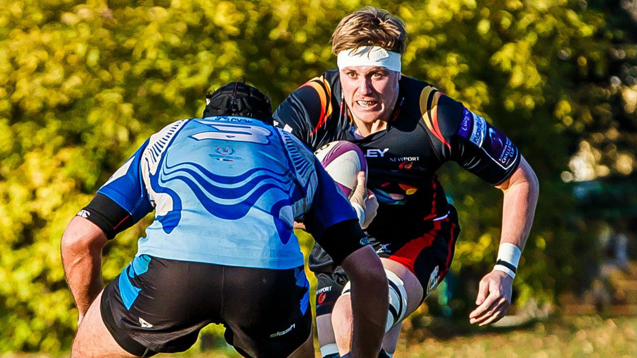 Matthew Screech in action for the Dragons in Russia