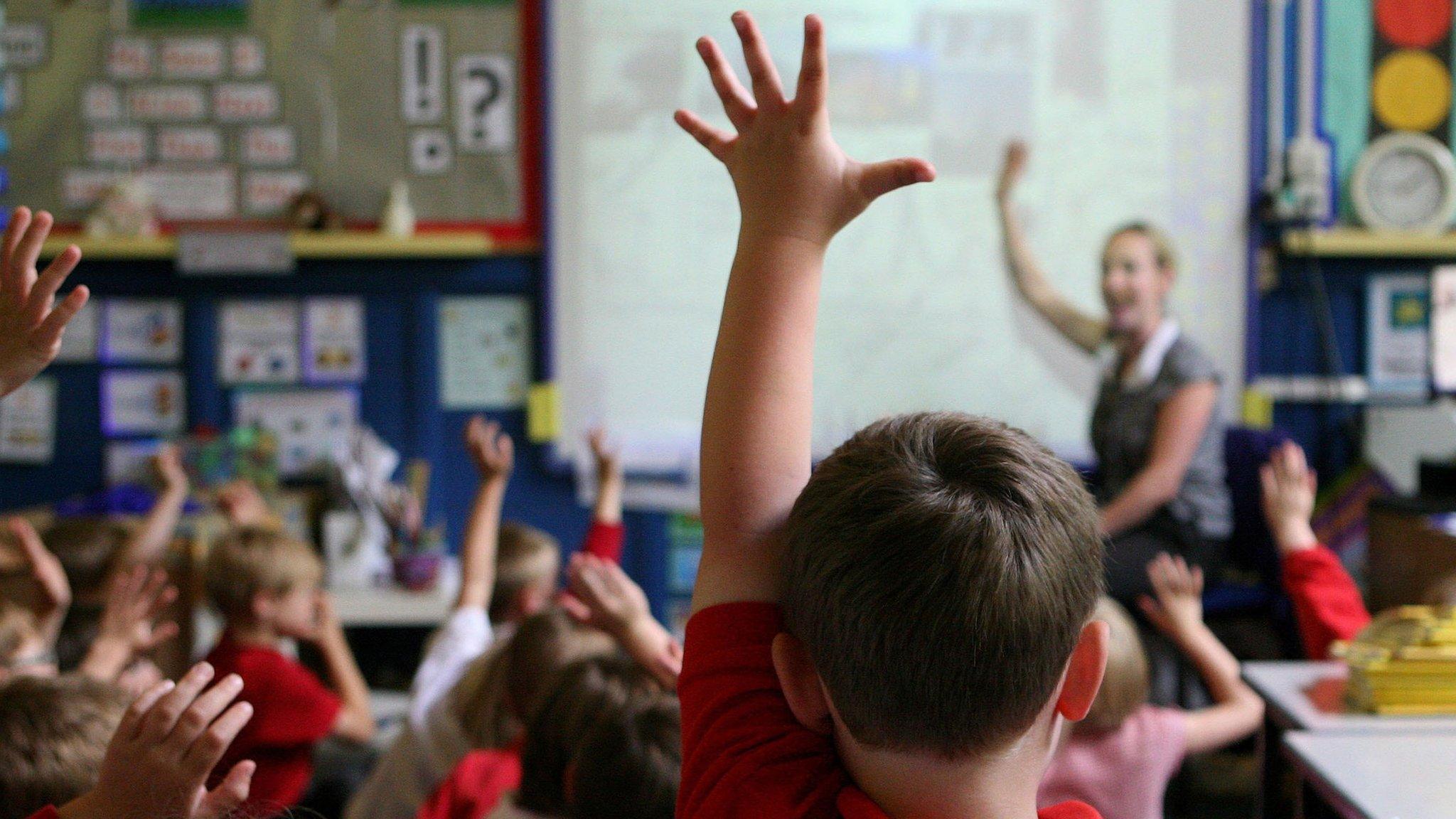 Children at school