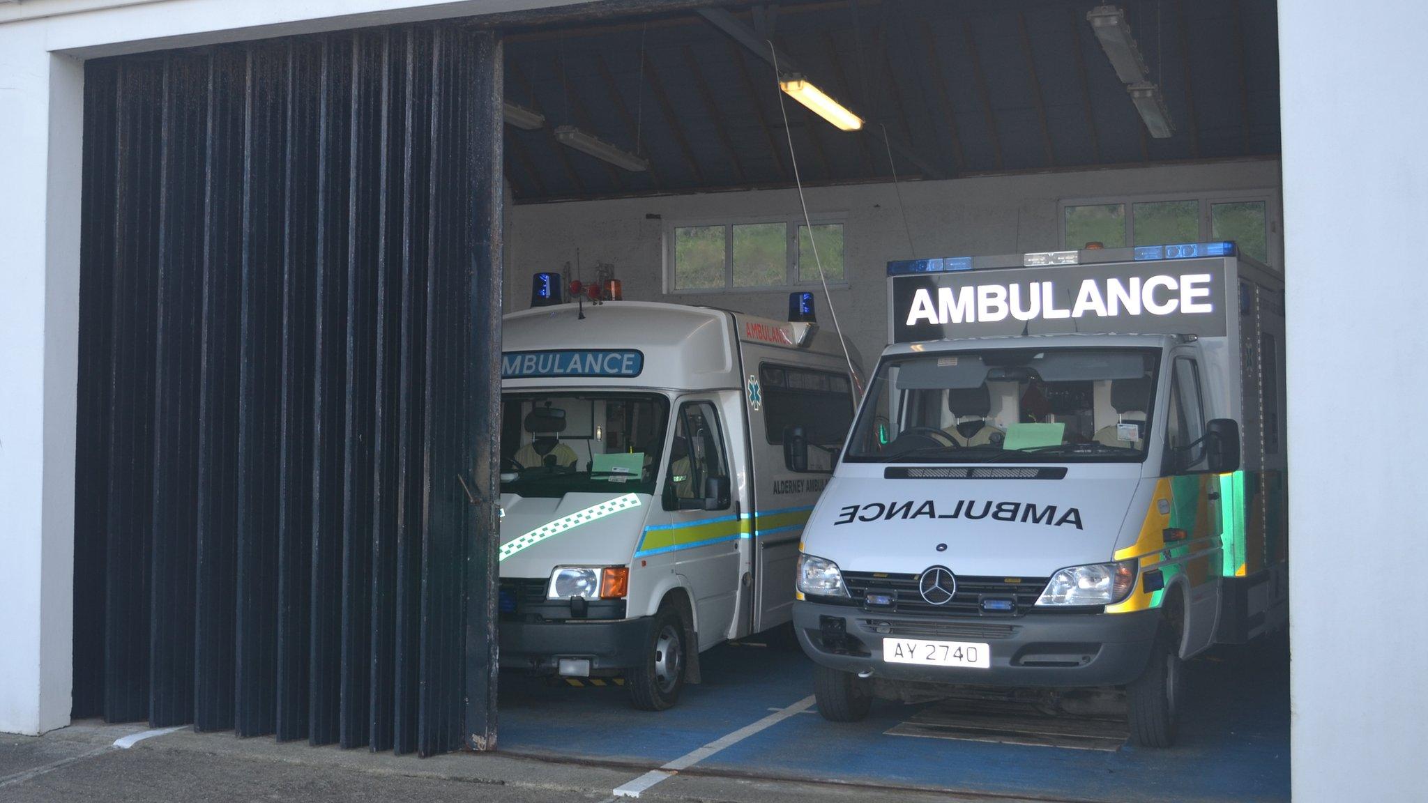 Alderney Ambulance Service station