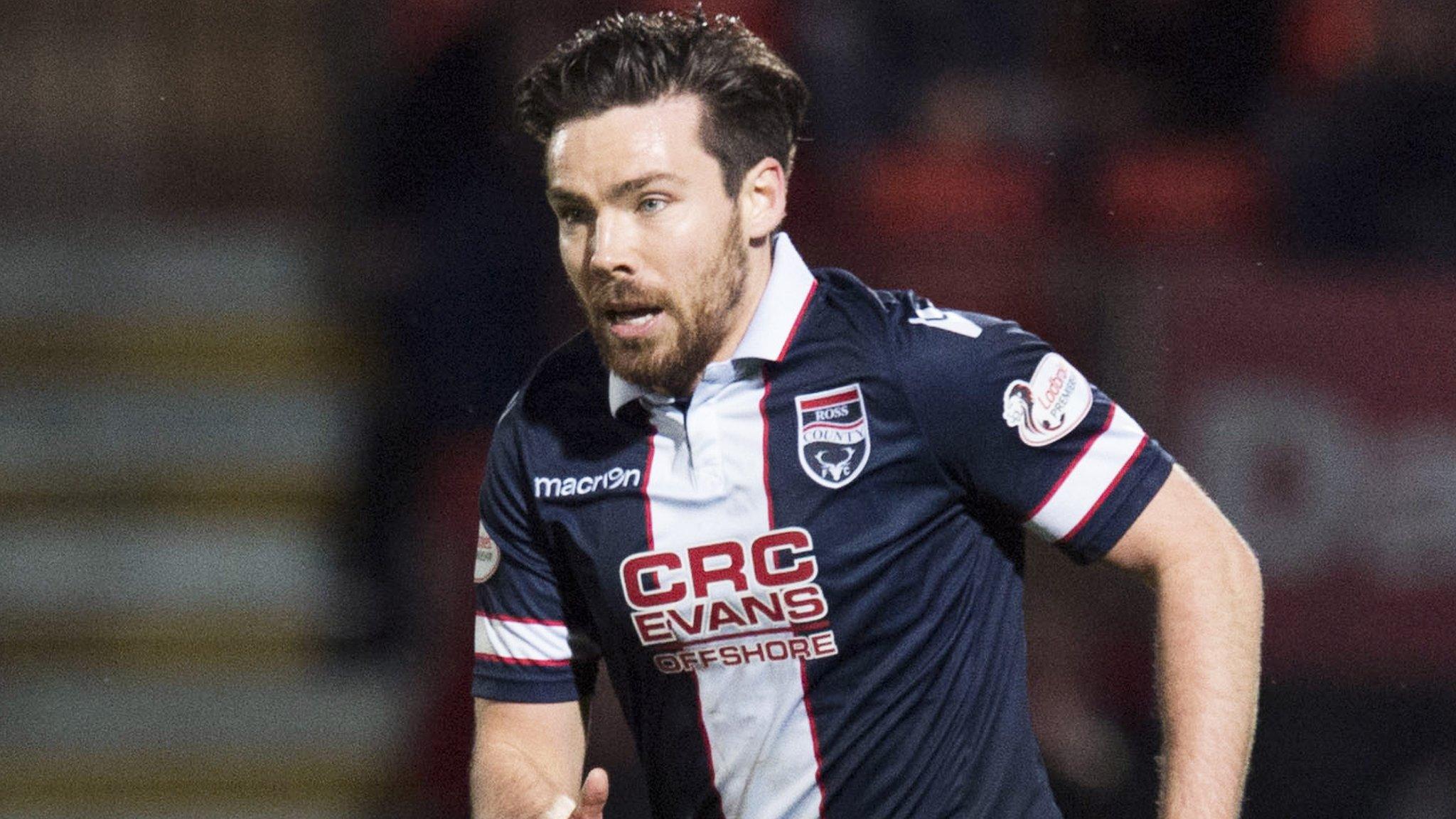 Ryan Dow in action for Ross County