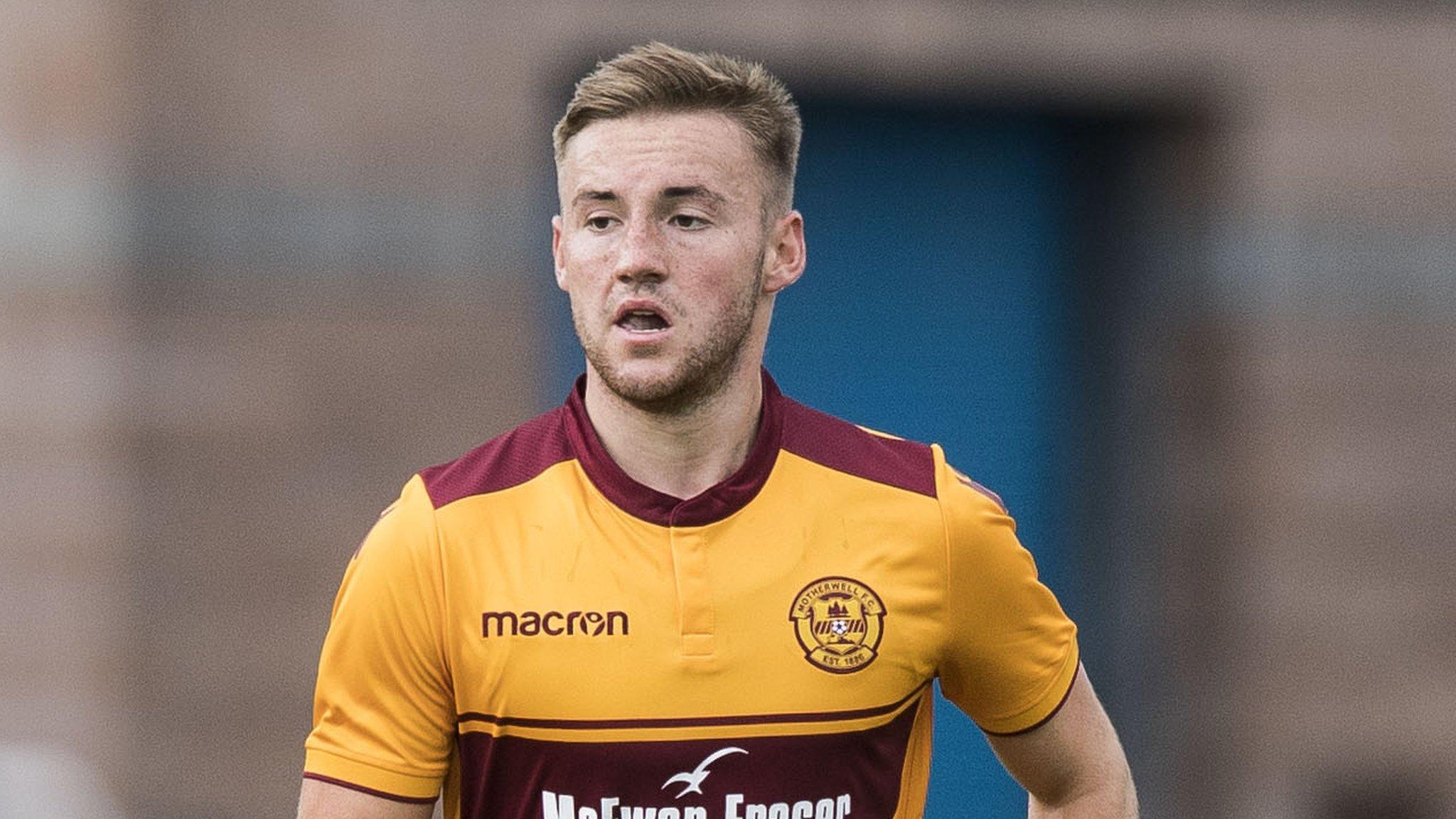 Motherwell midfielder Allan Campbell