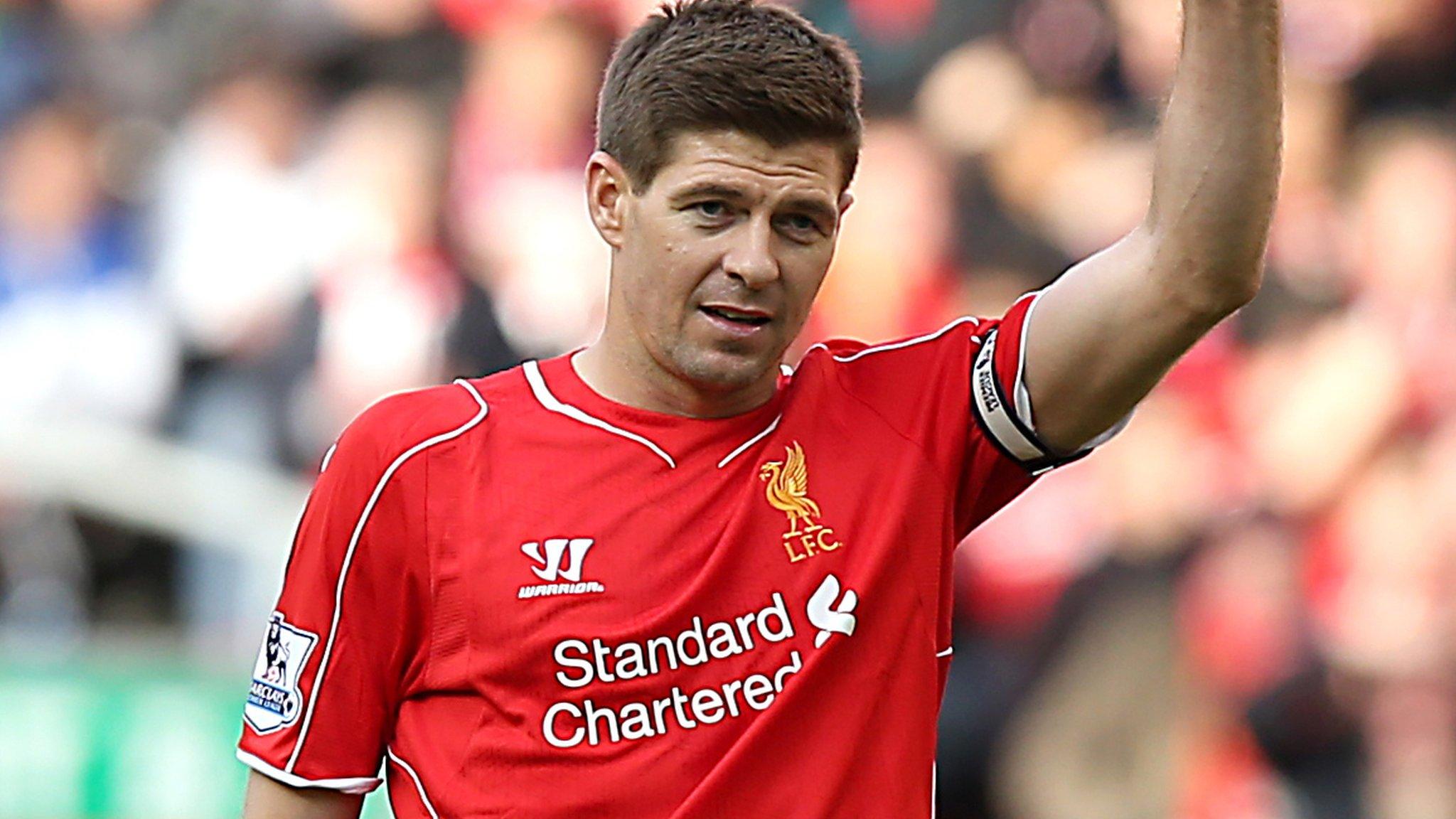 Former Liverpool captain Steven Gerrard