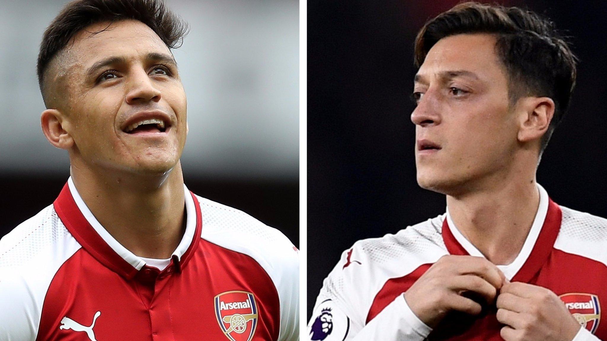 Sanchez and Ozil