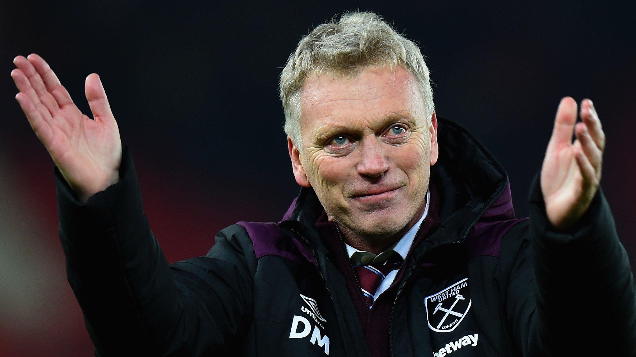 West Ham manager David Moyes