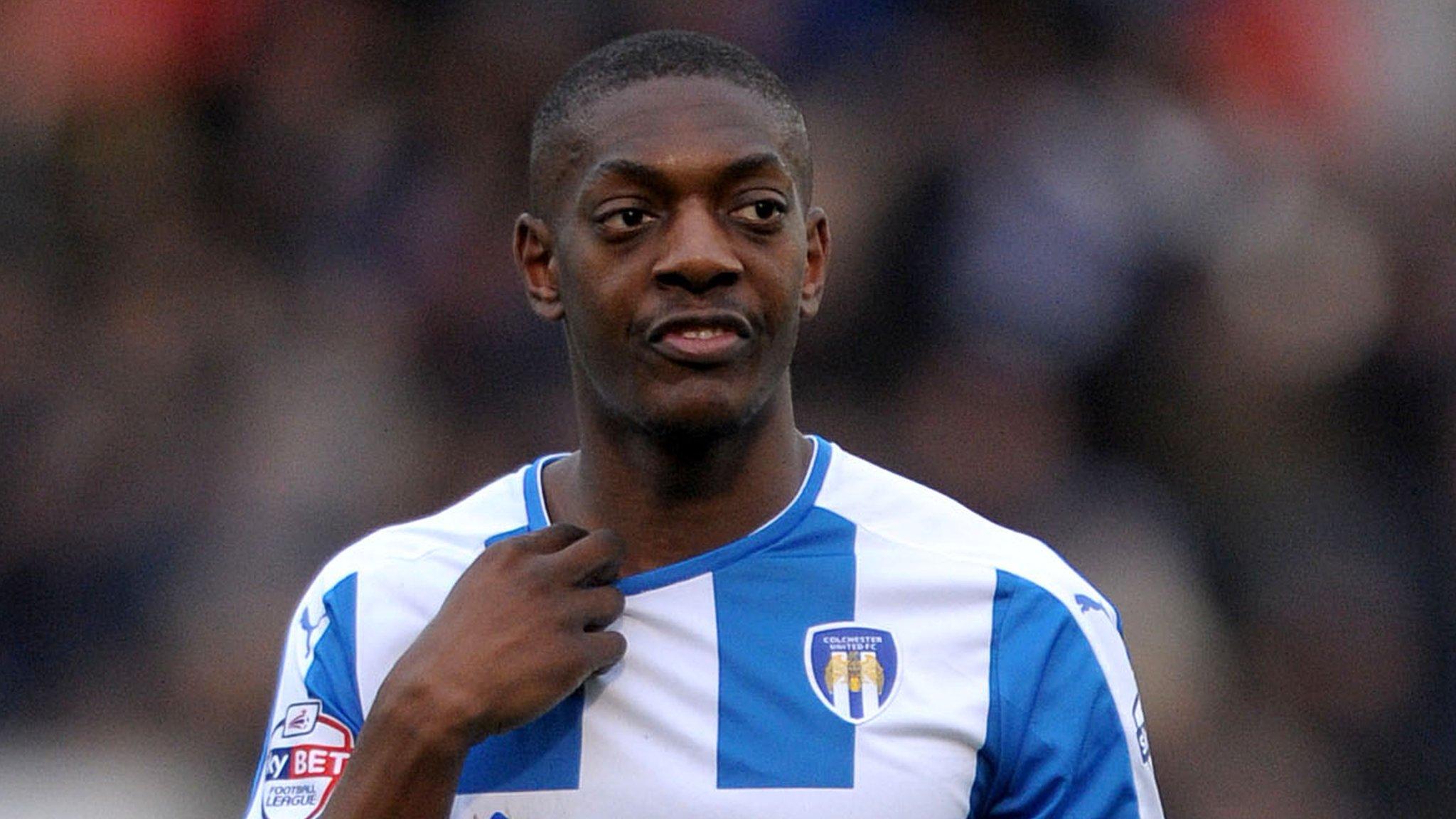 Marvin Sordell's final game for Colchester was their FA Cup fourth round defeat by Spurs on 30 January