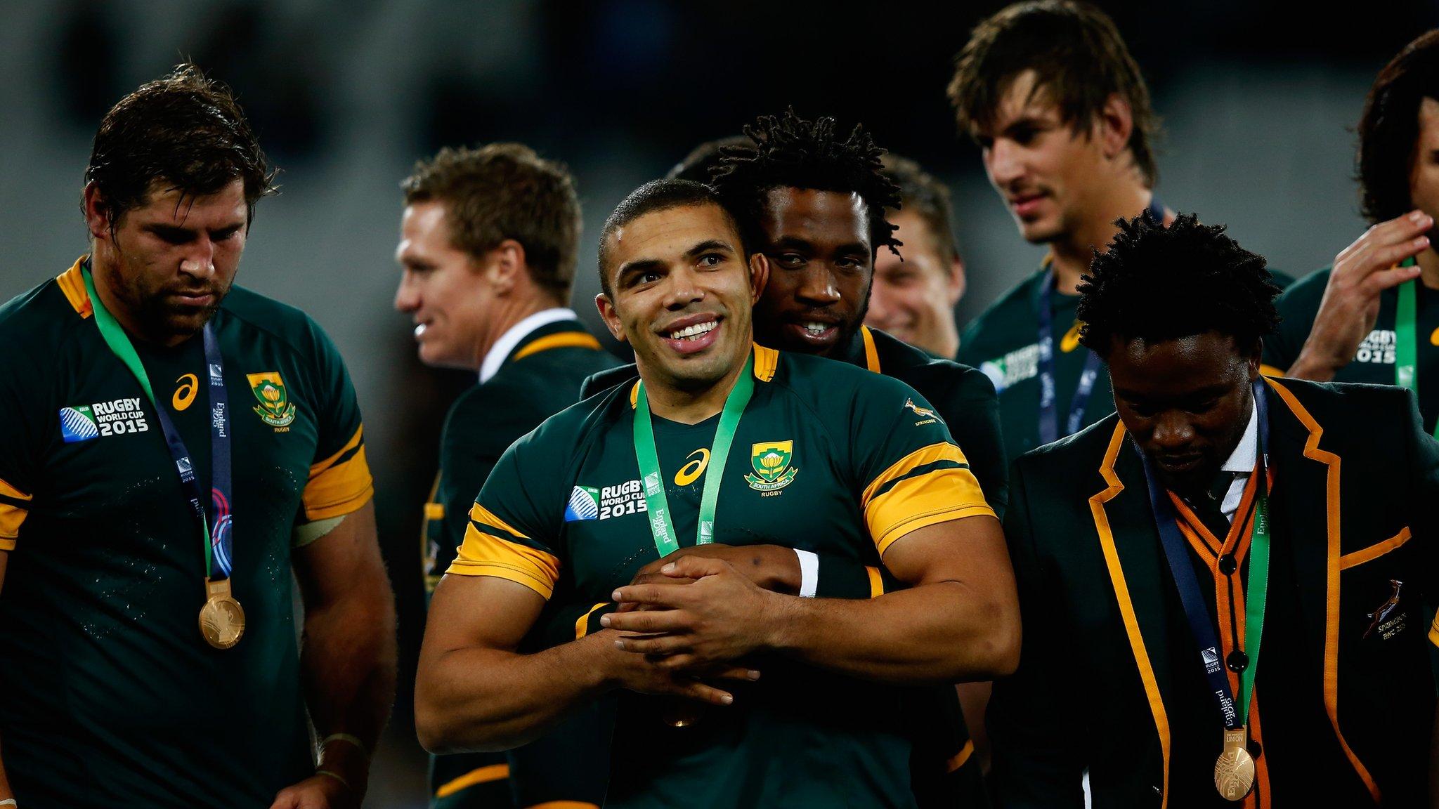 South Africa's Rugby World Cup squad