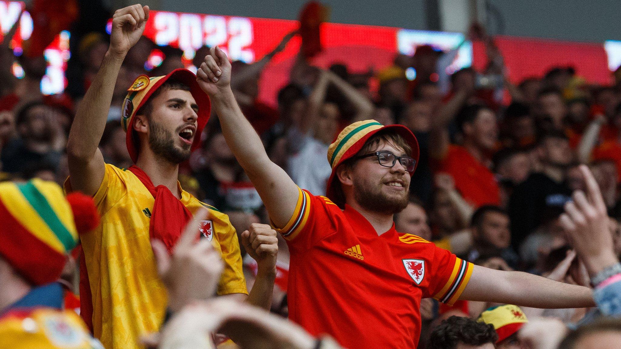 Wales fans