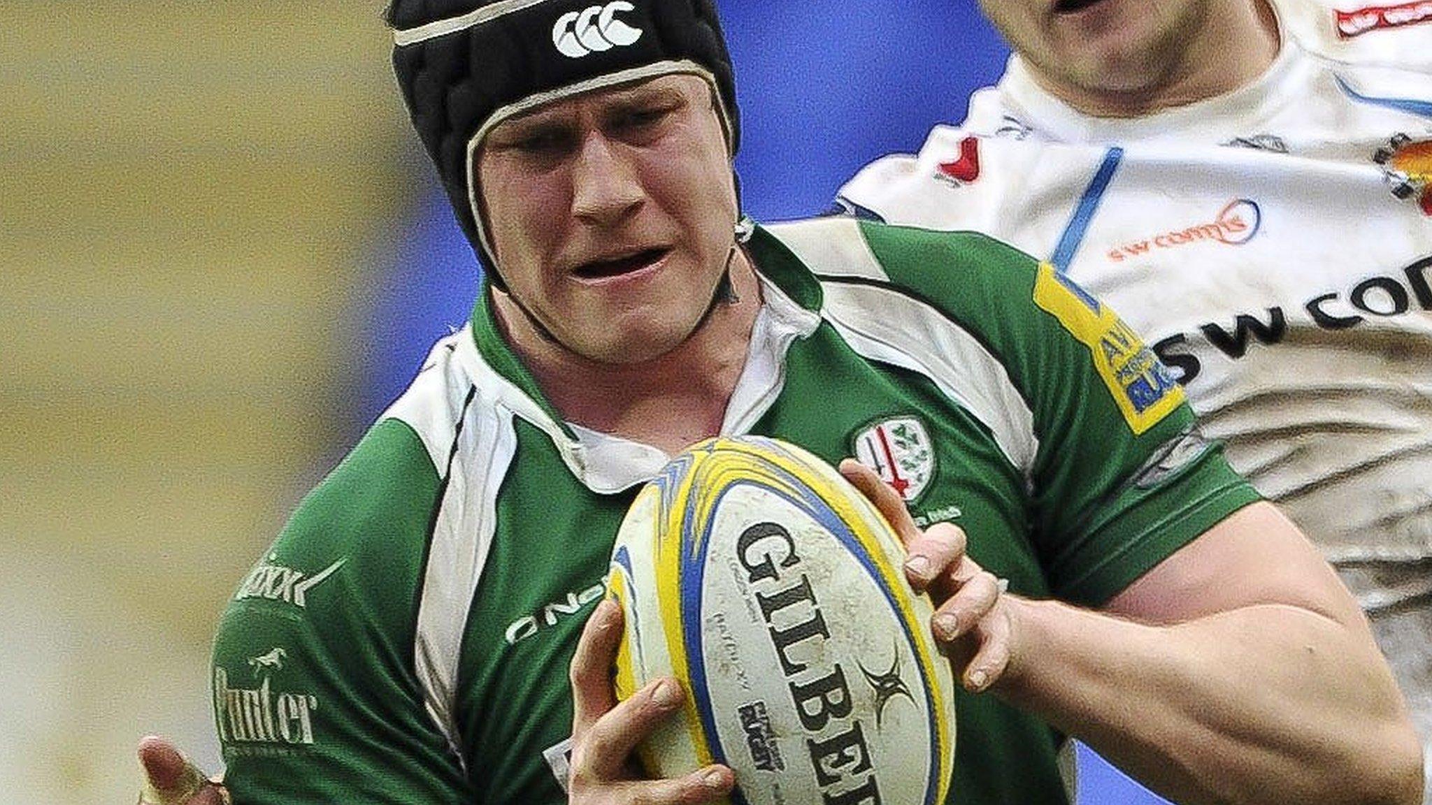London Irish lock Ian Nagle