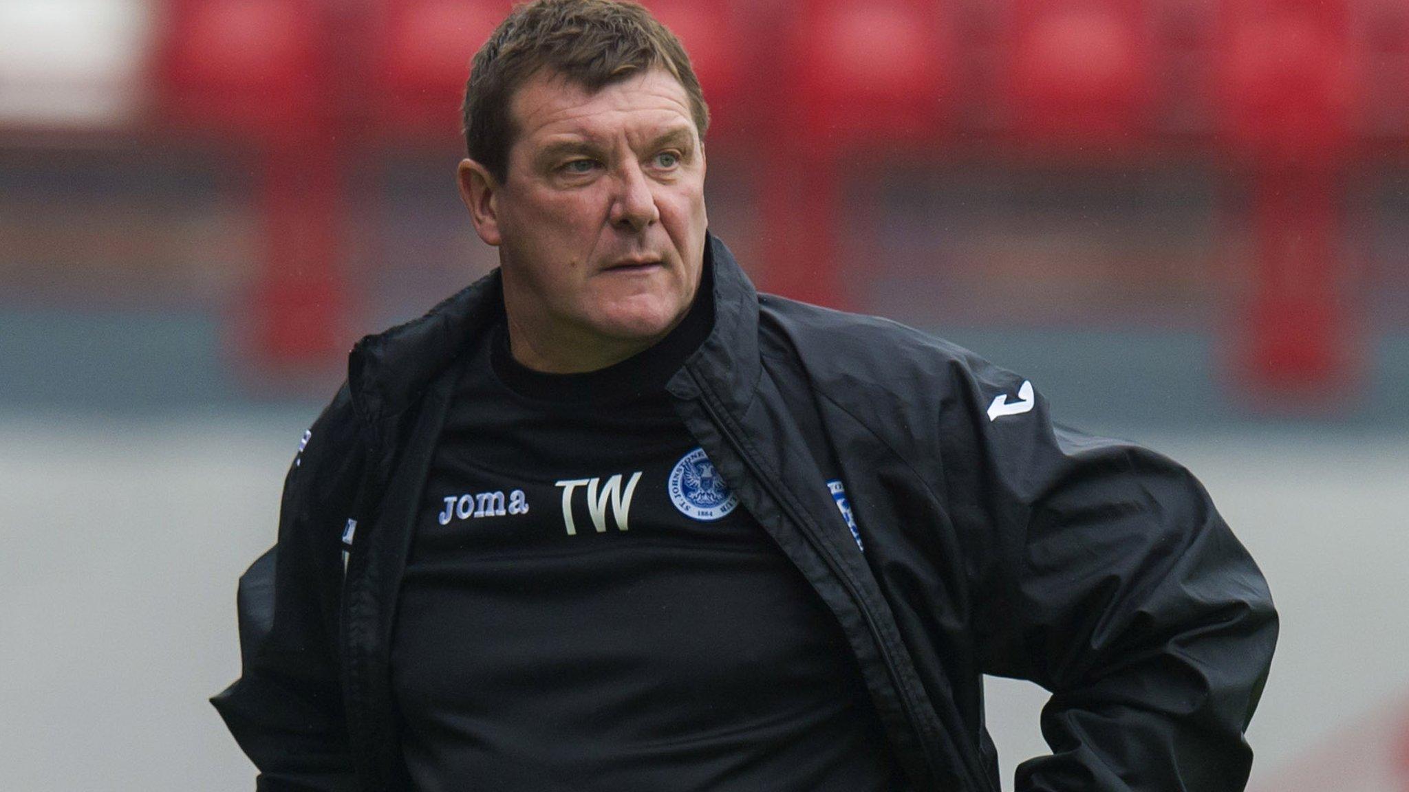 St Johnstone boss Tommy Wright