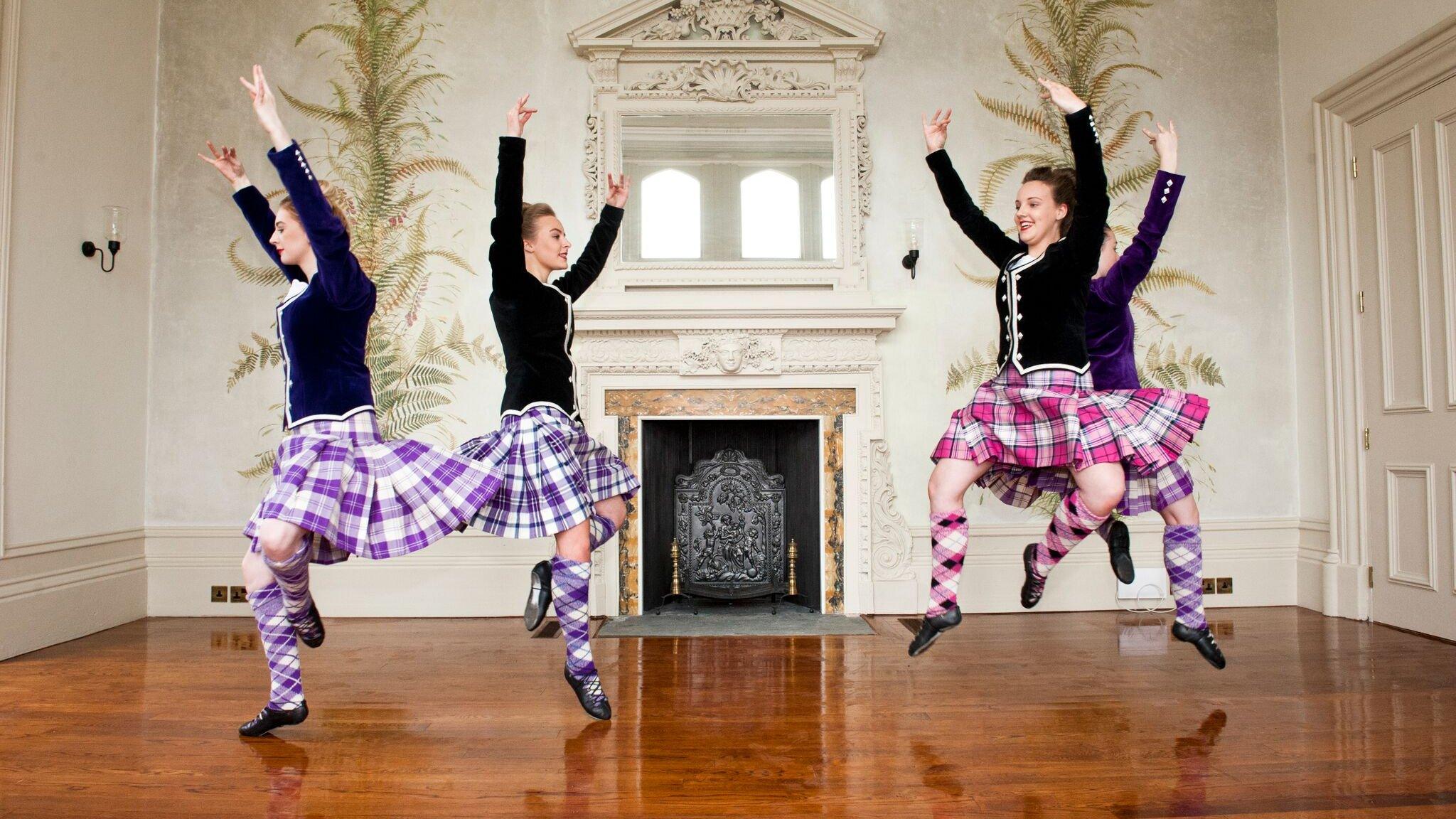 Royal National Mòd dancers