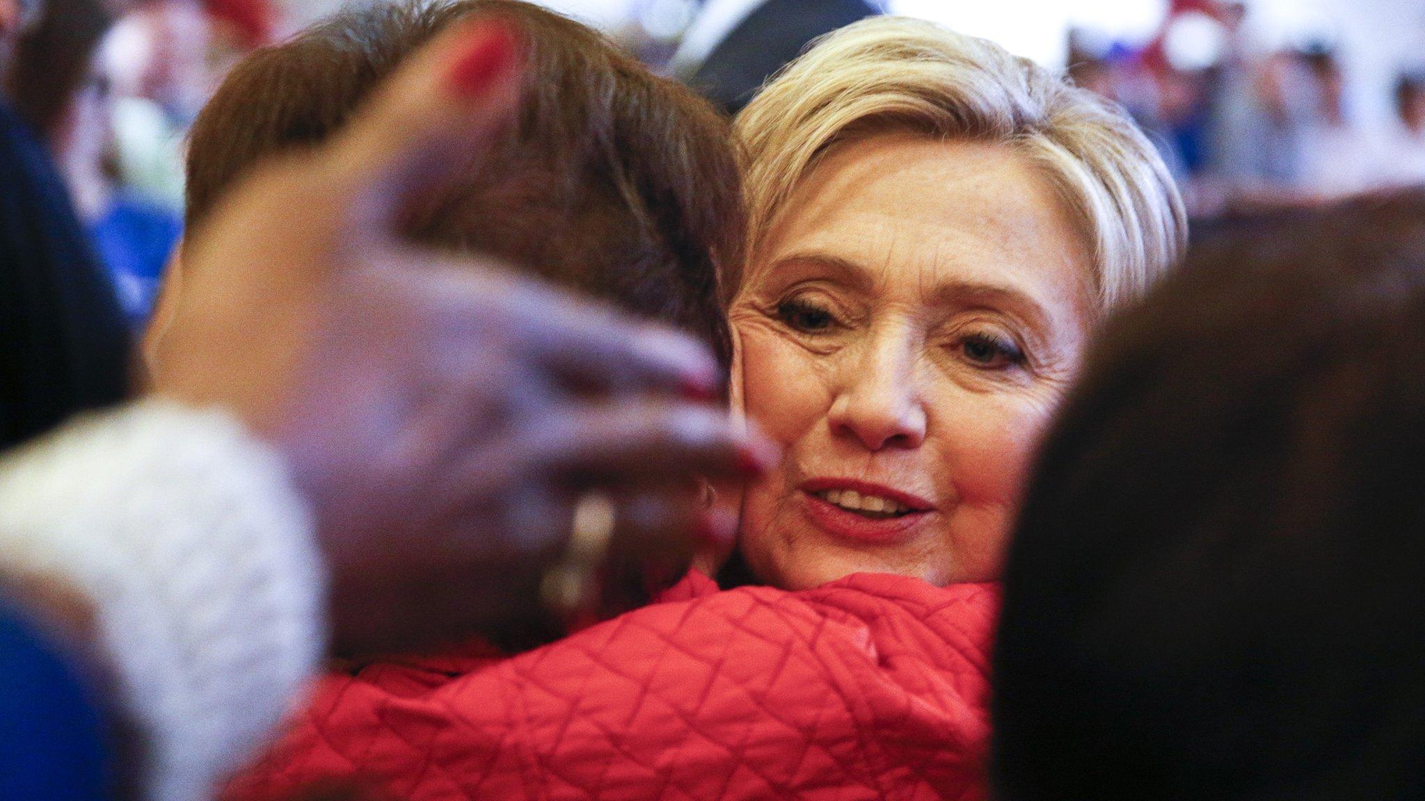 Hillary Clinton after victory in Nevada