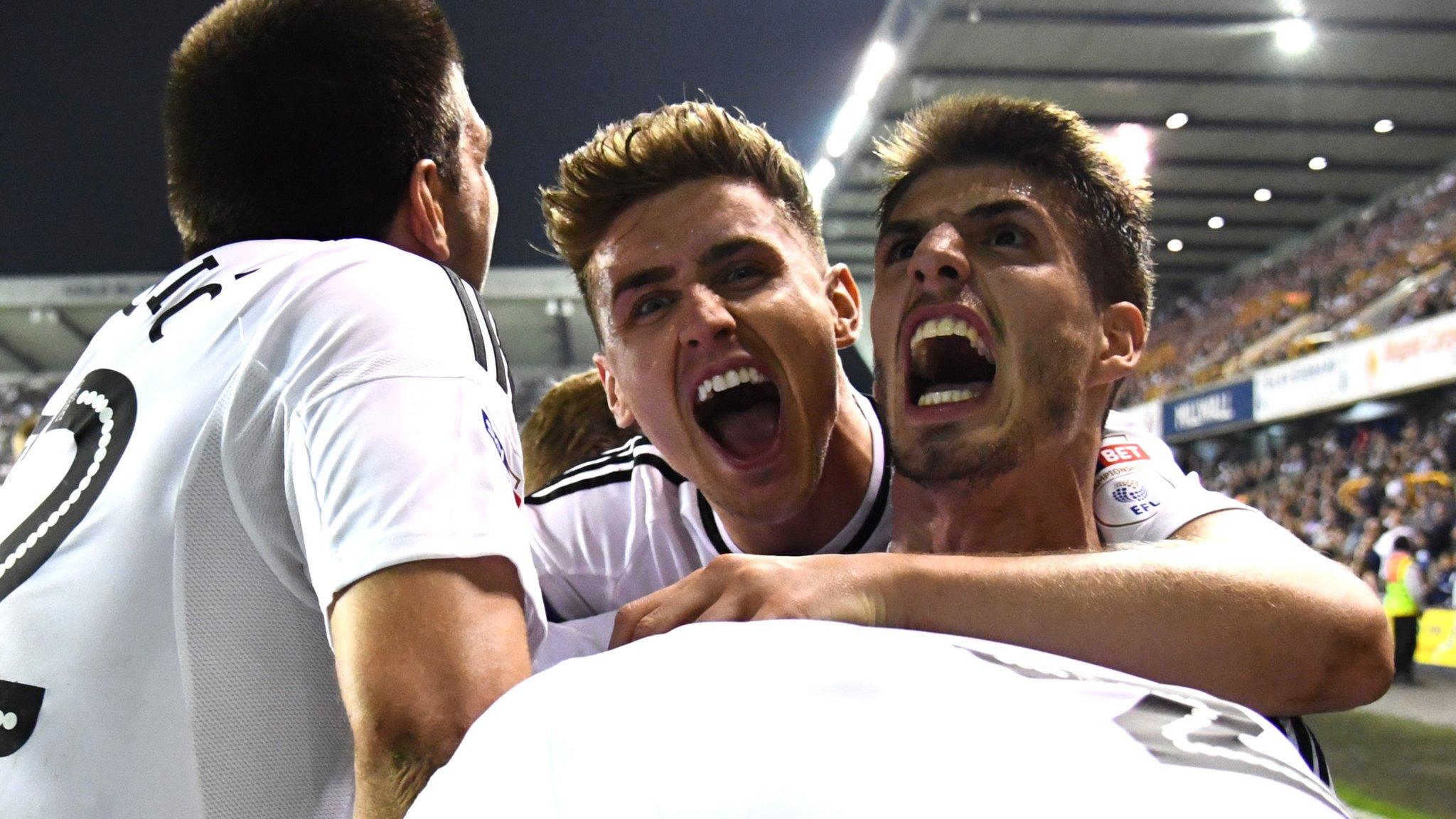 Fulham celebrate