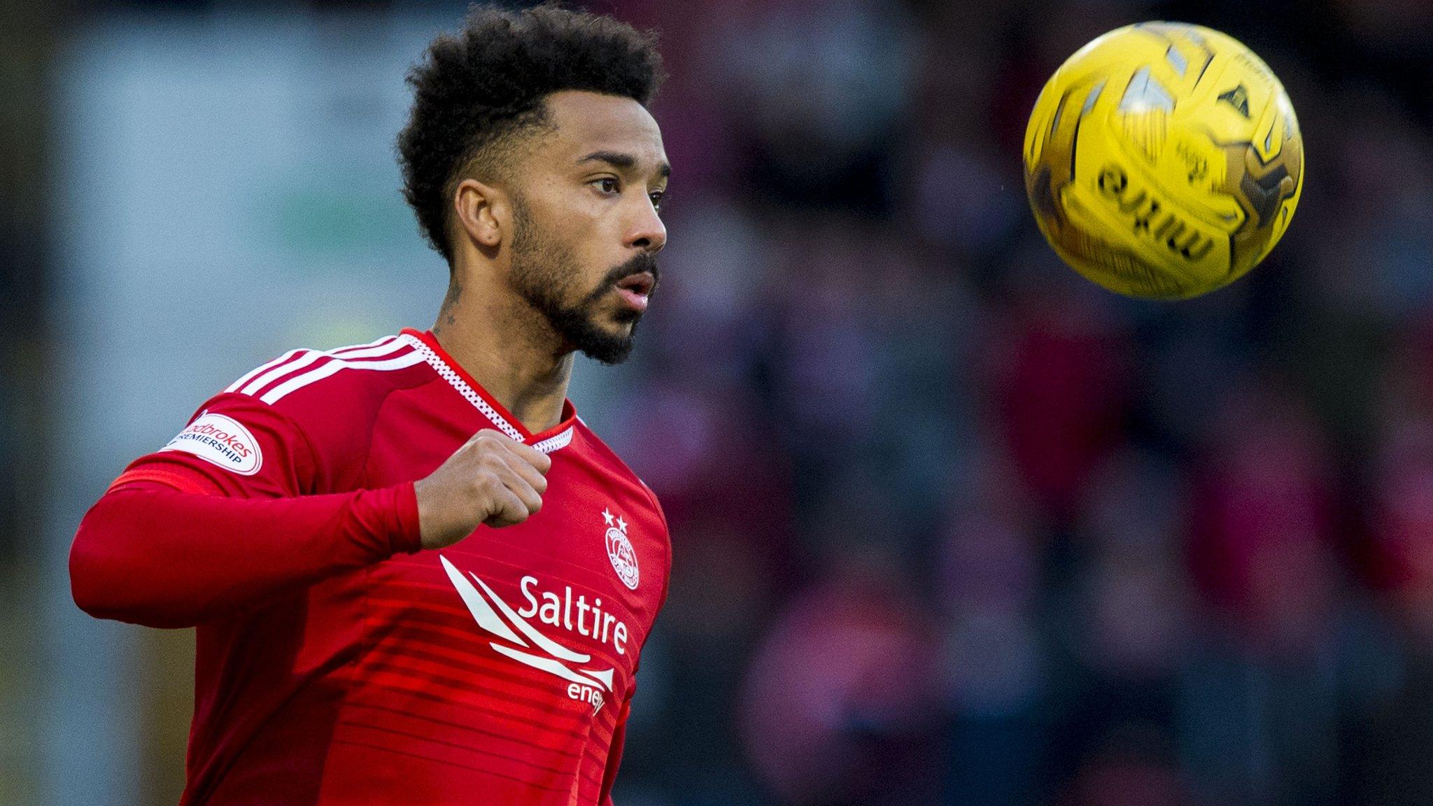 Aberdeen defender Shay Logan