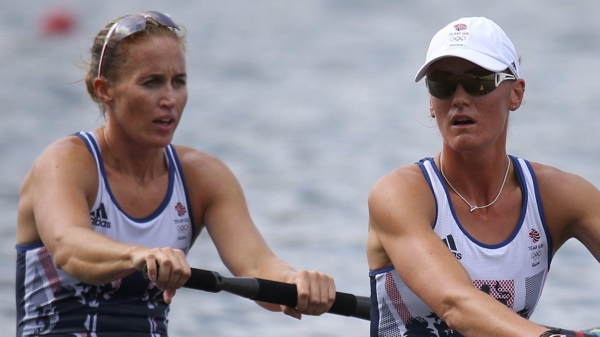 Helen Glover and Heather Stanning