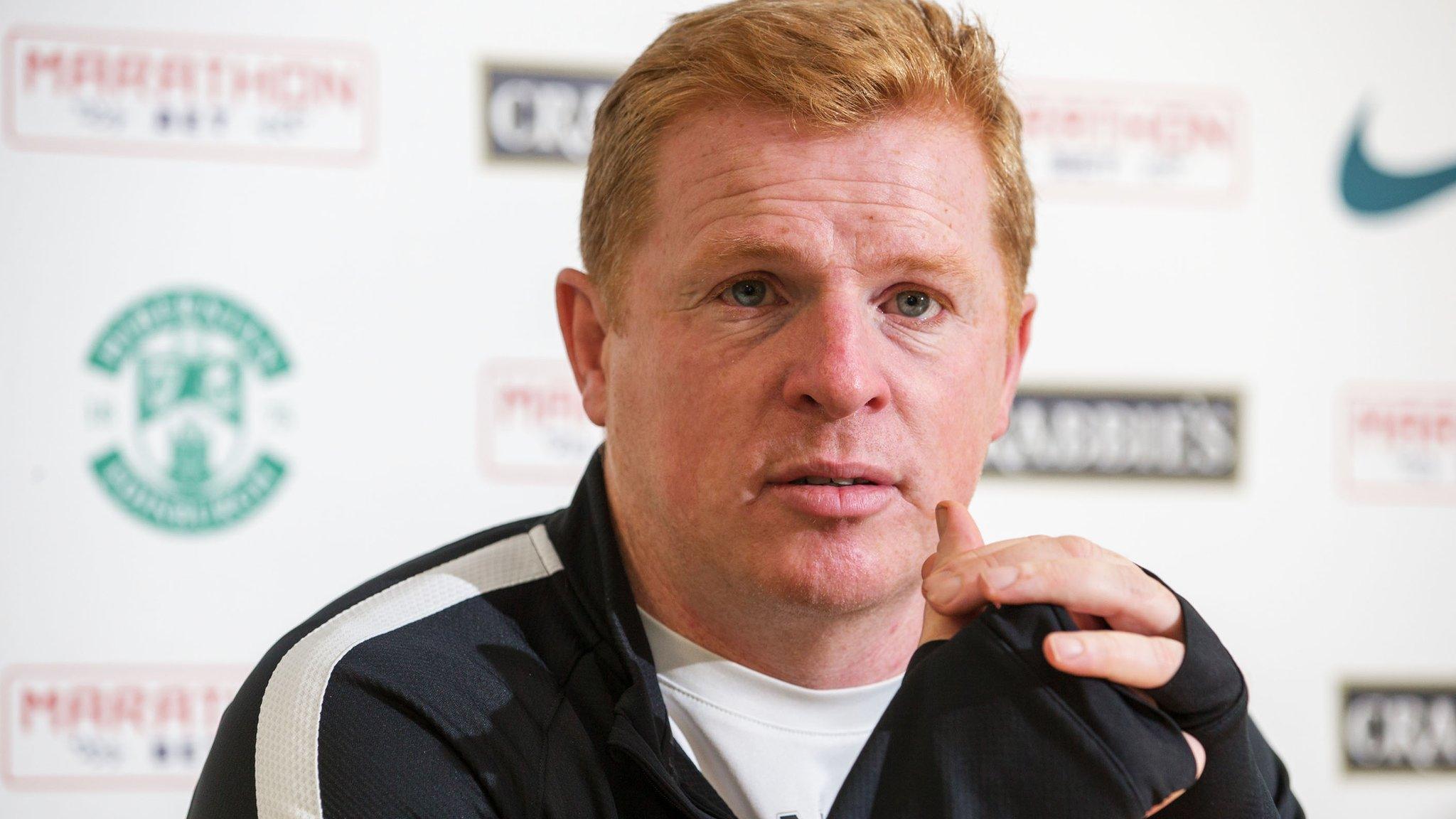 Hibernian manager Neil Lennon