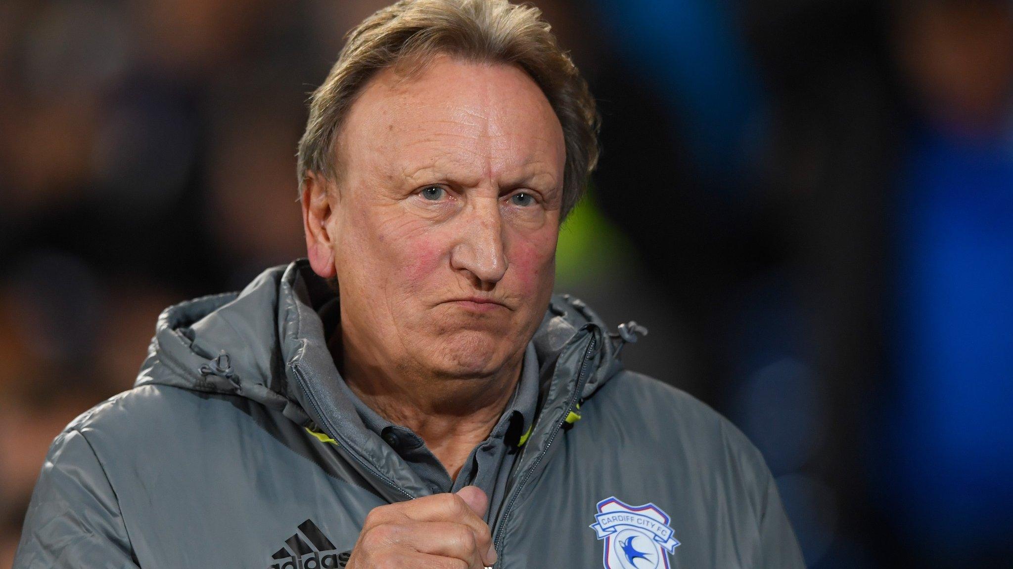 Cardiff City manager Neil Warnock