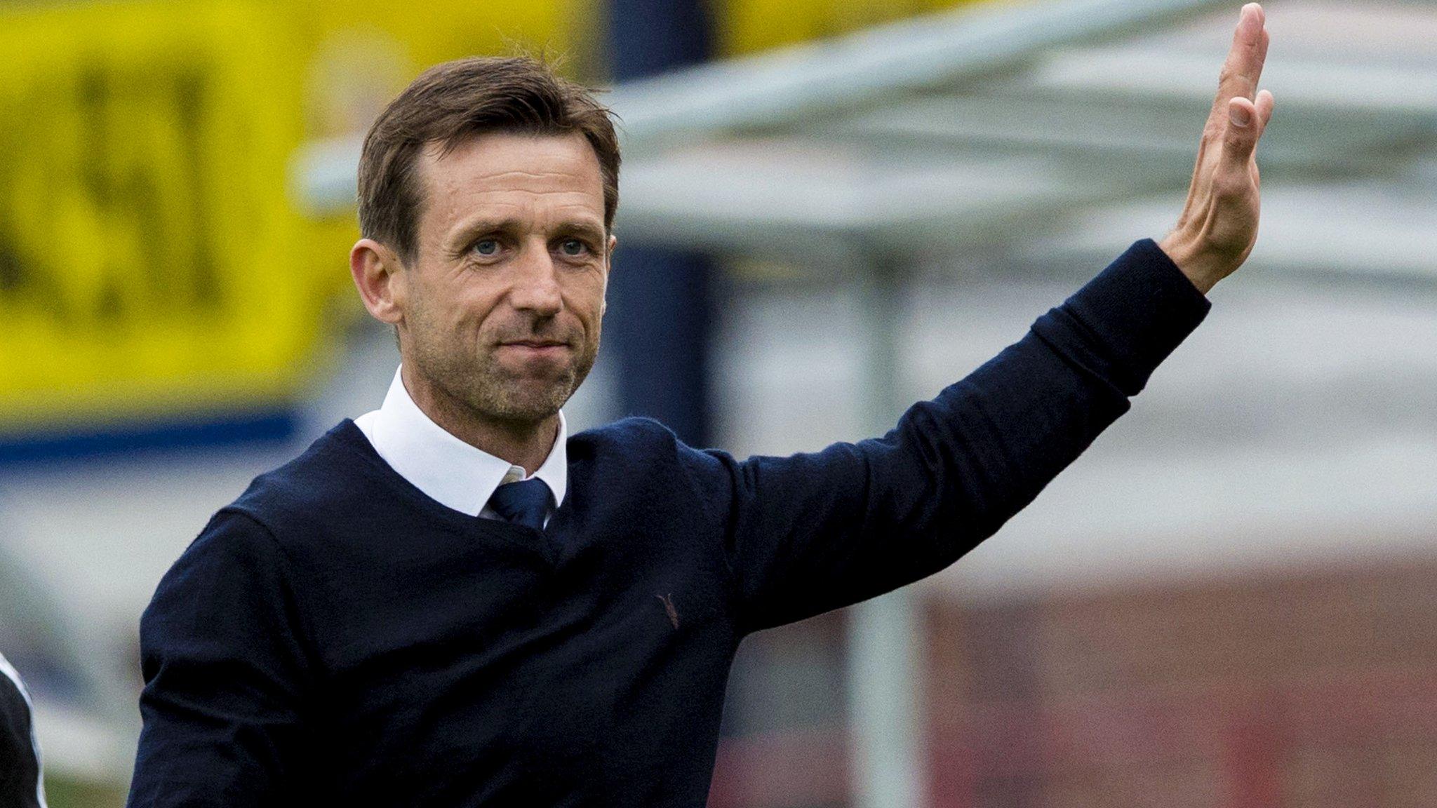 Dundee manager Neil McCann