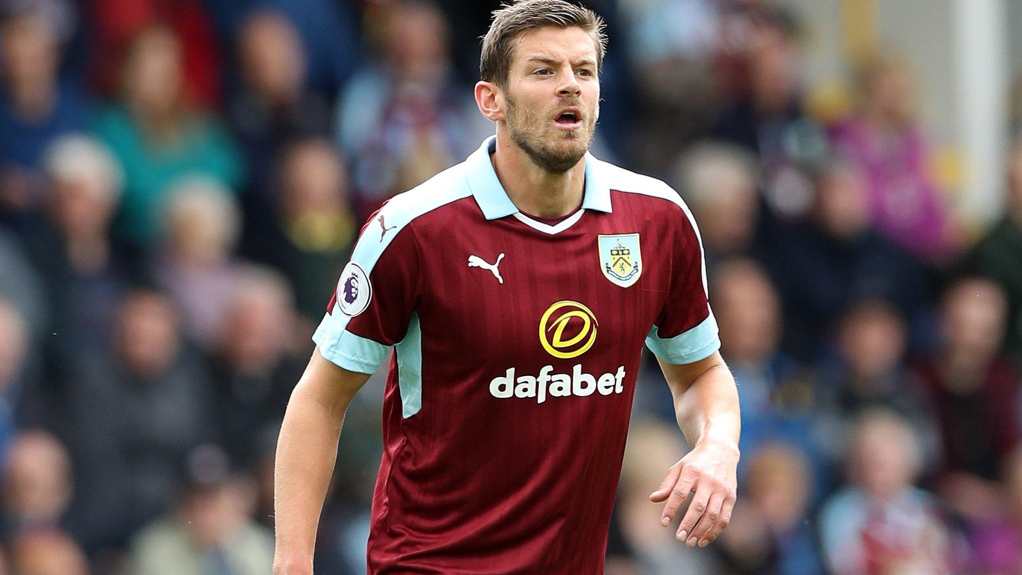 Burnley striker Lukas Jutkiewicz