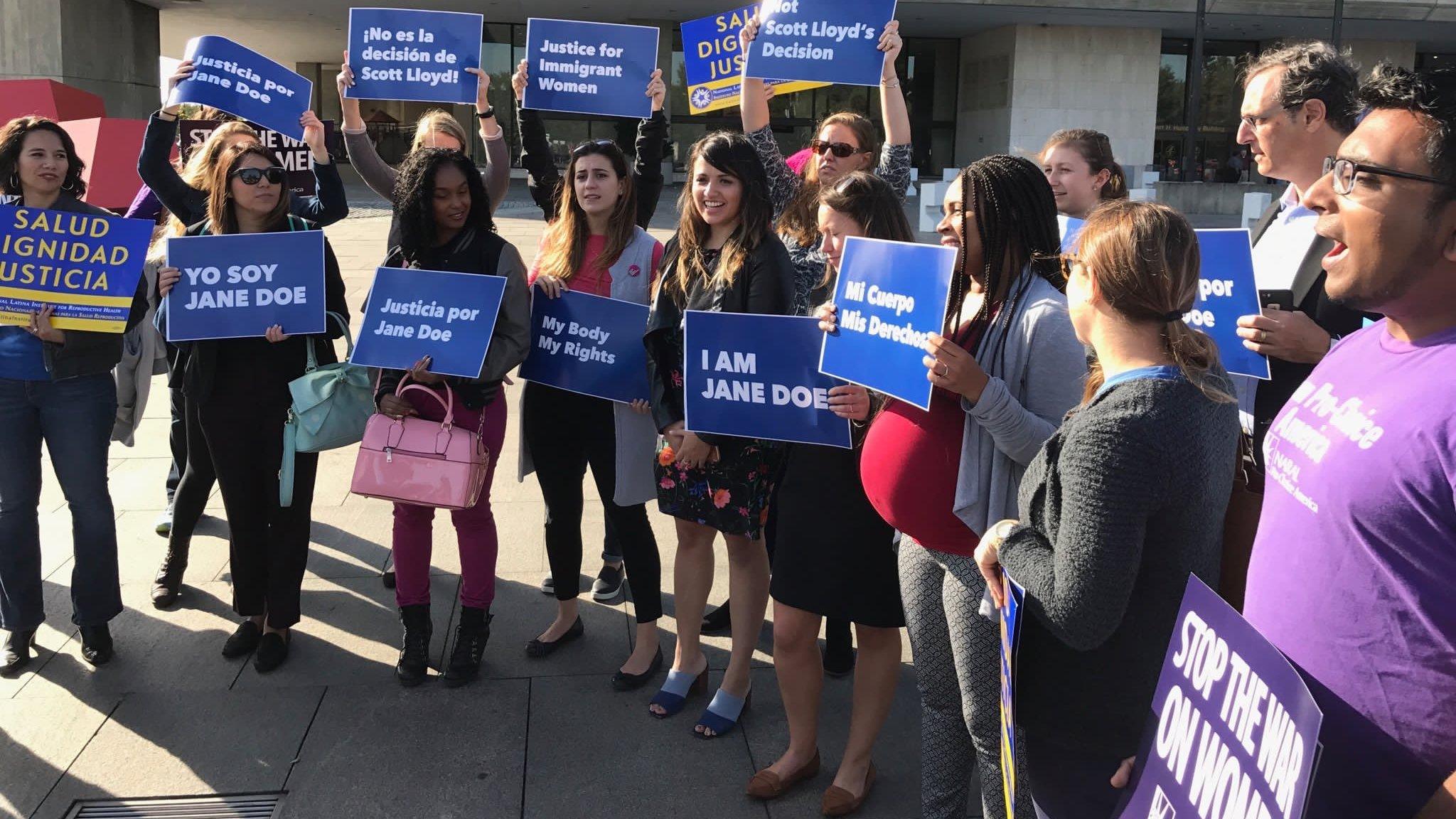 Protests from ACLU