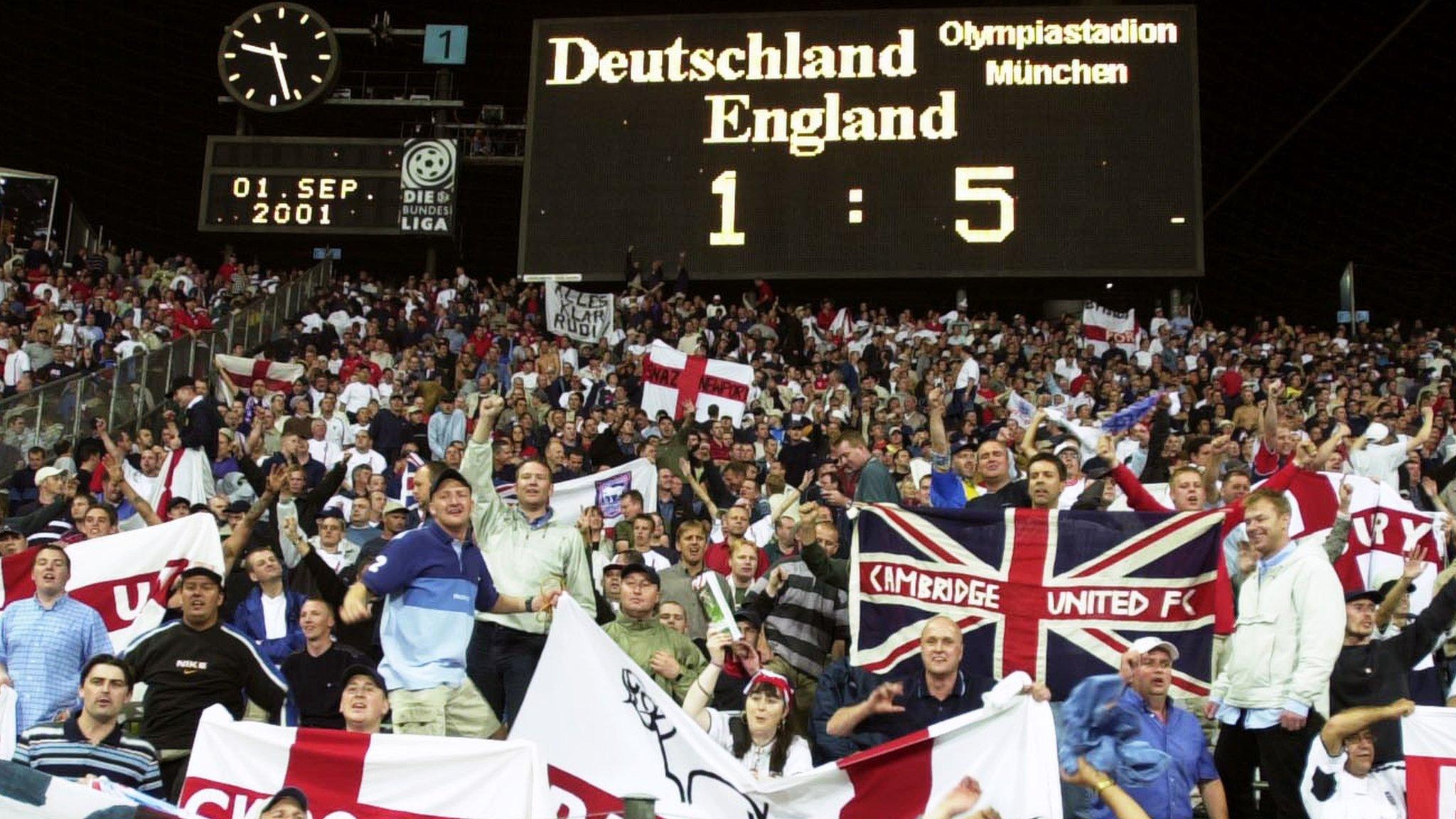 Germany v England 2001