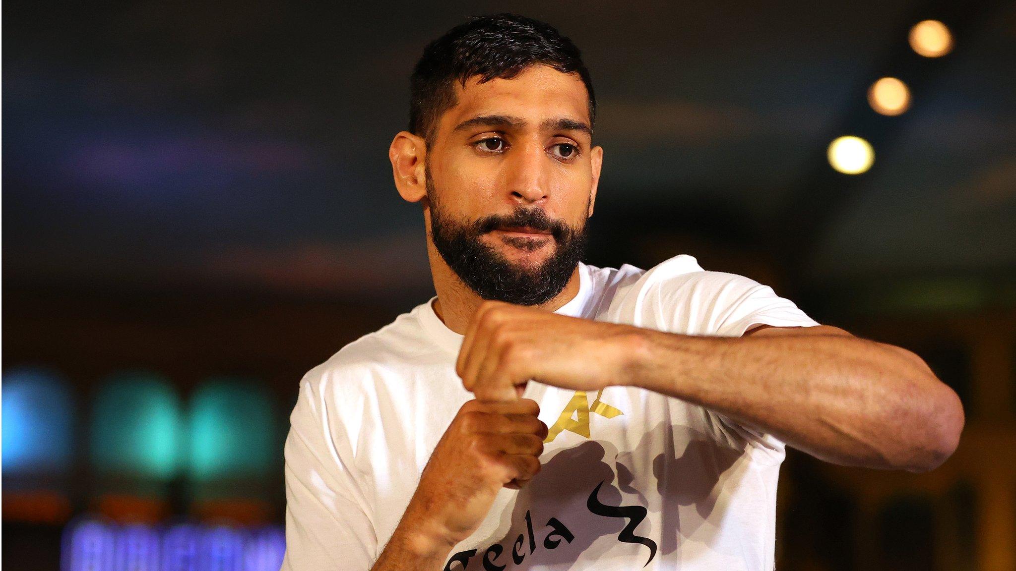 Boxer Amir Khan