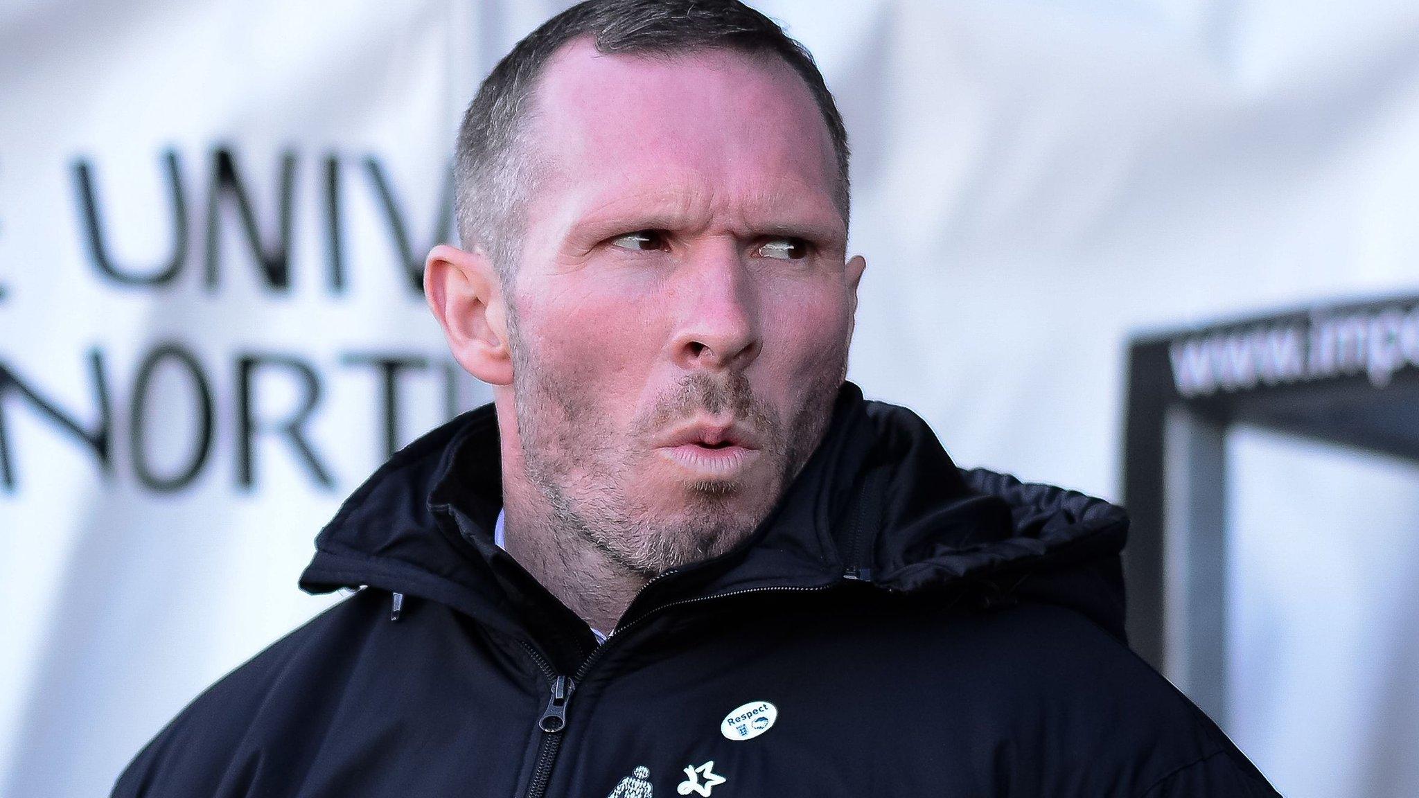 Oxford United head coach Michael Appleton