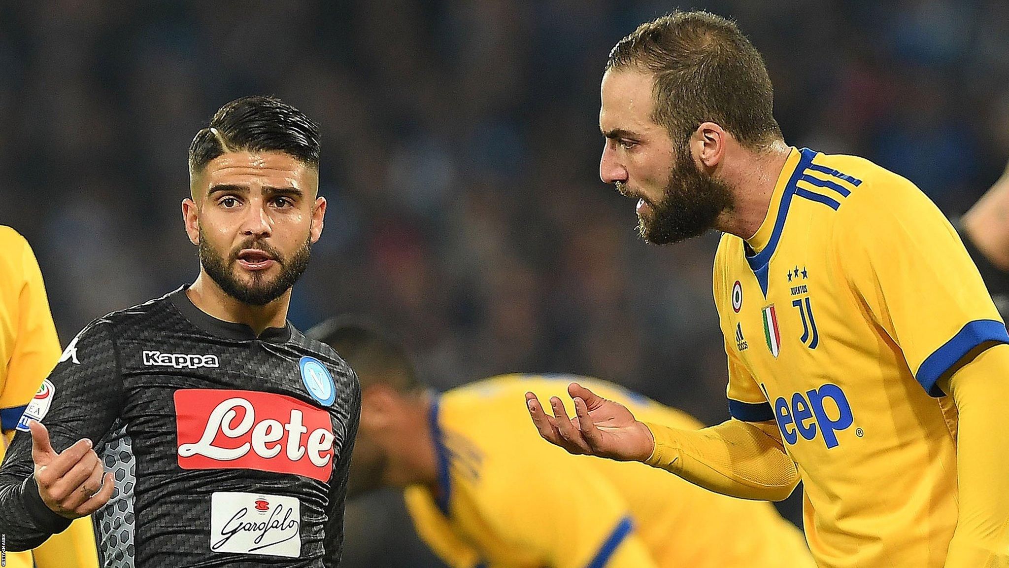 Lorenzo Insigne and Gonzalo Higuain