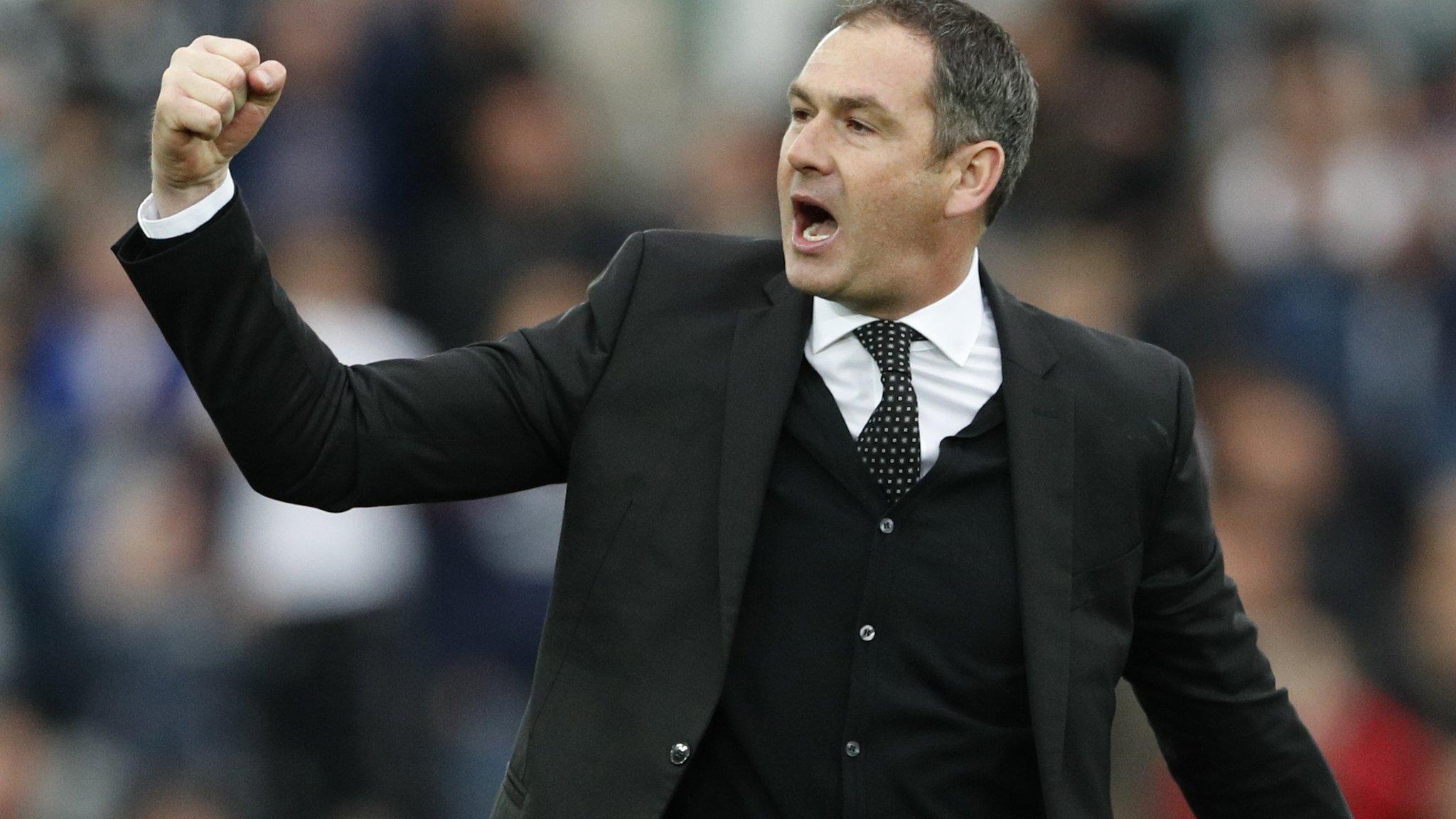 Paul Clement celebrates