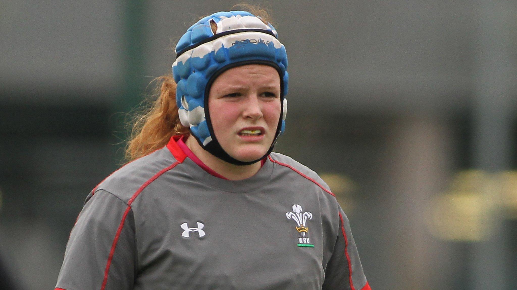 Ospreys forward Cara Hope has played in warm-up games for Wales but could now win her first cap