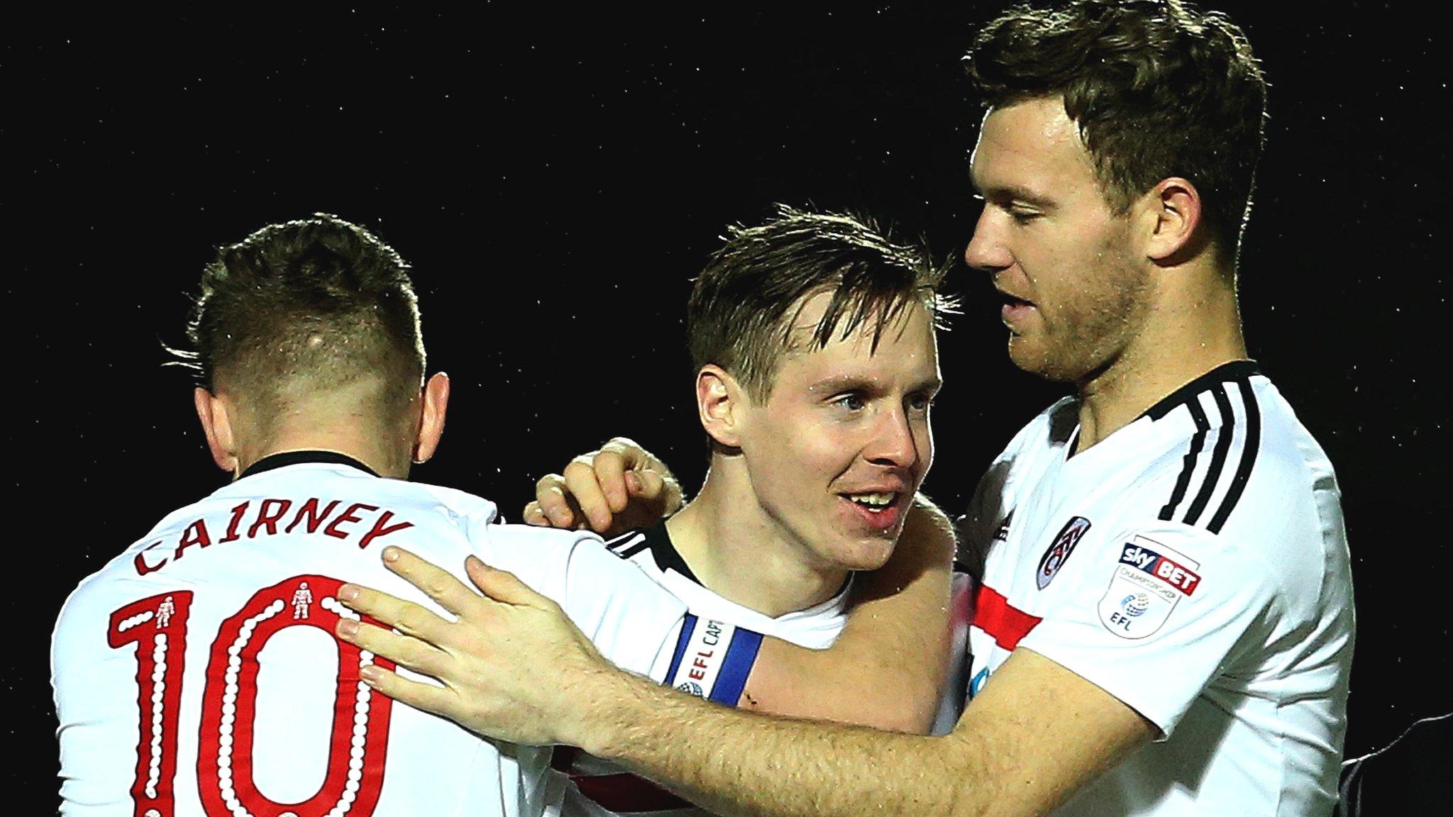 Fulham celebrate