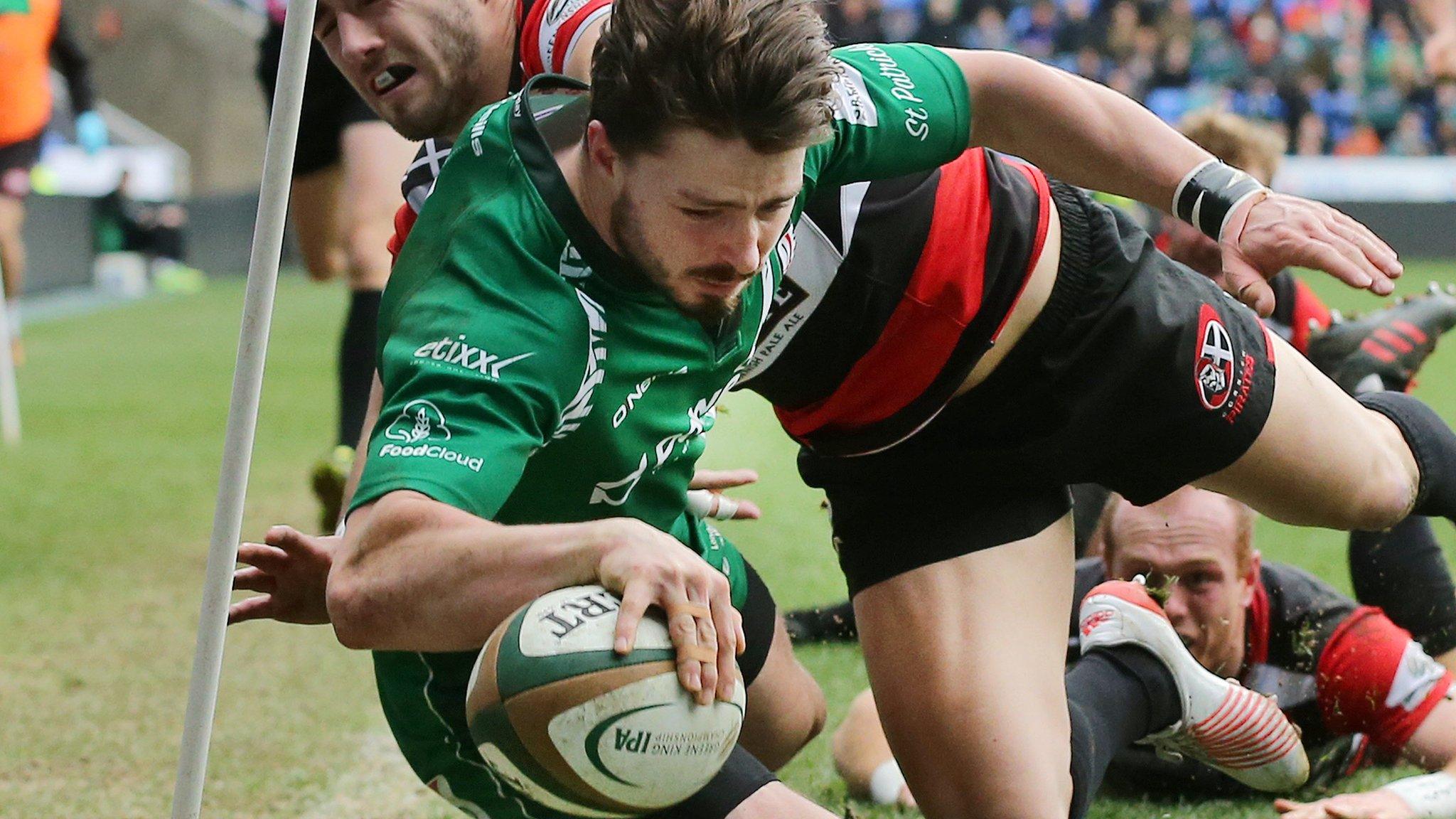 London Irish back Ben Ransom