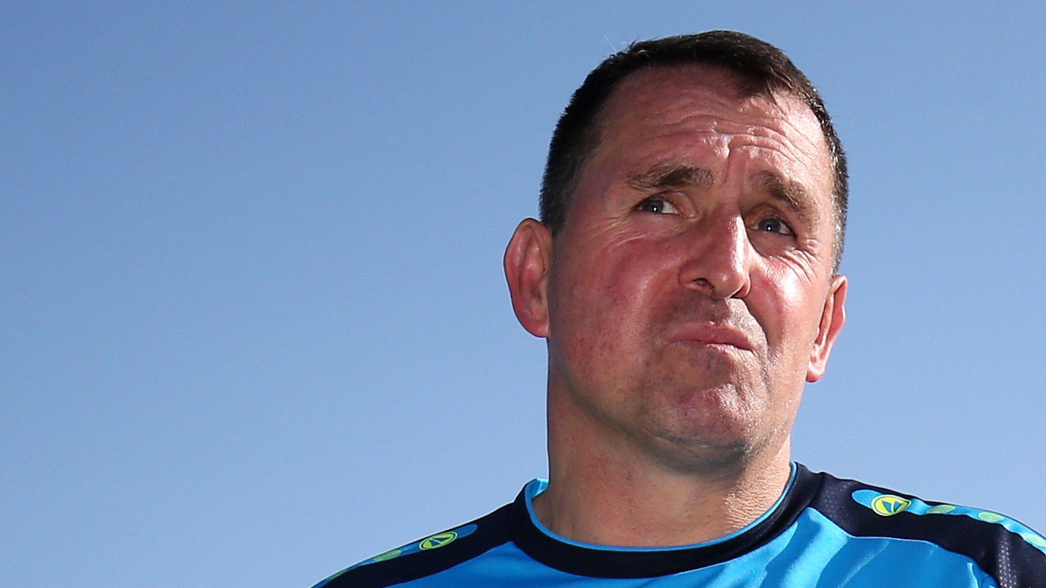 Martin Allen had five spells in charge of Barnet