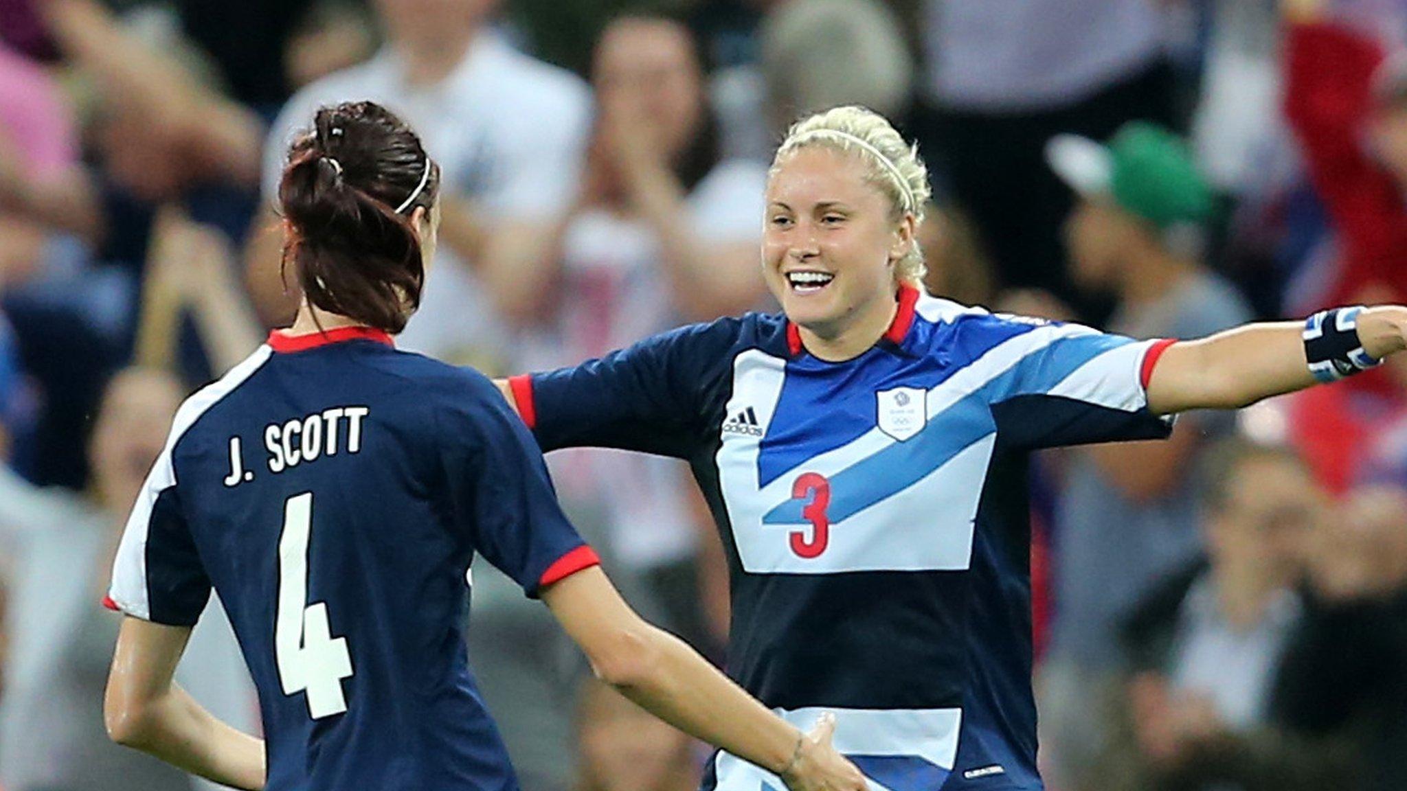 Jill Scott and Steph Houghton