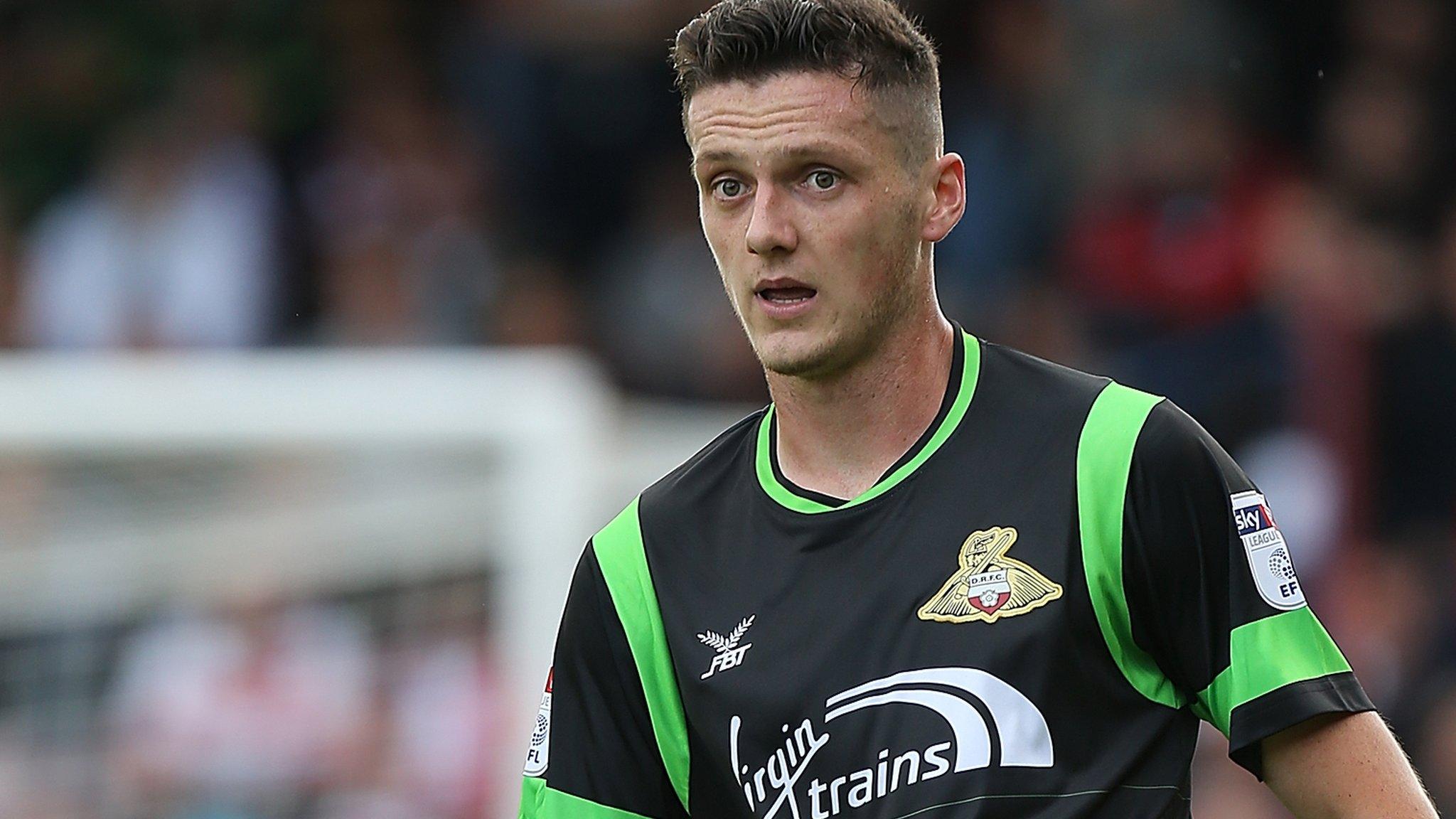 Tyler Garratt in action for Doncaster Rovers