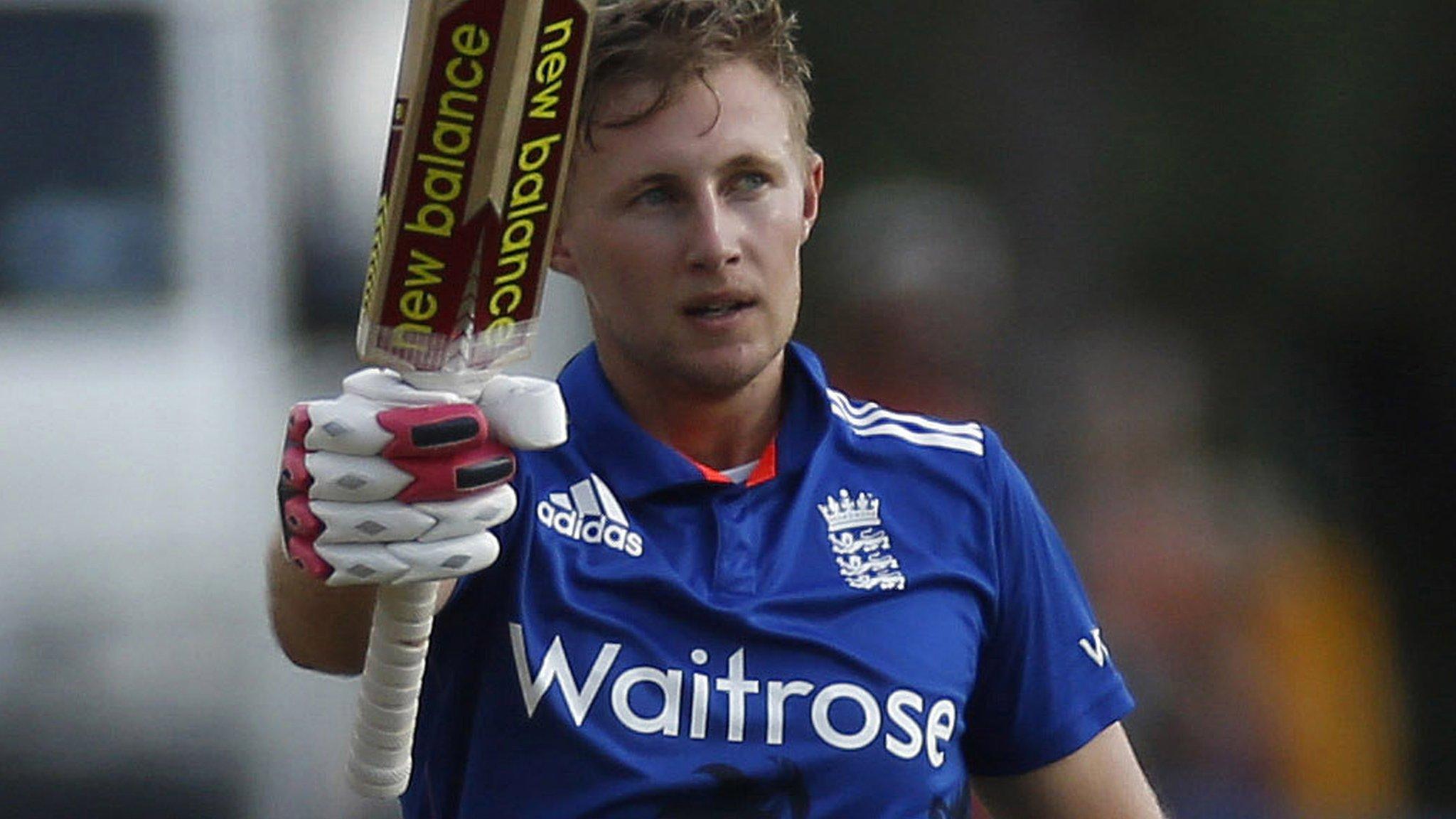 England batsman Joe Root