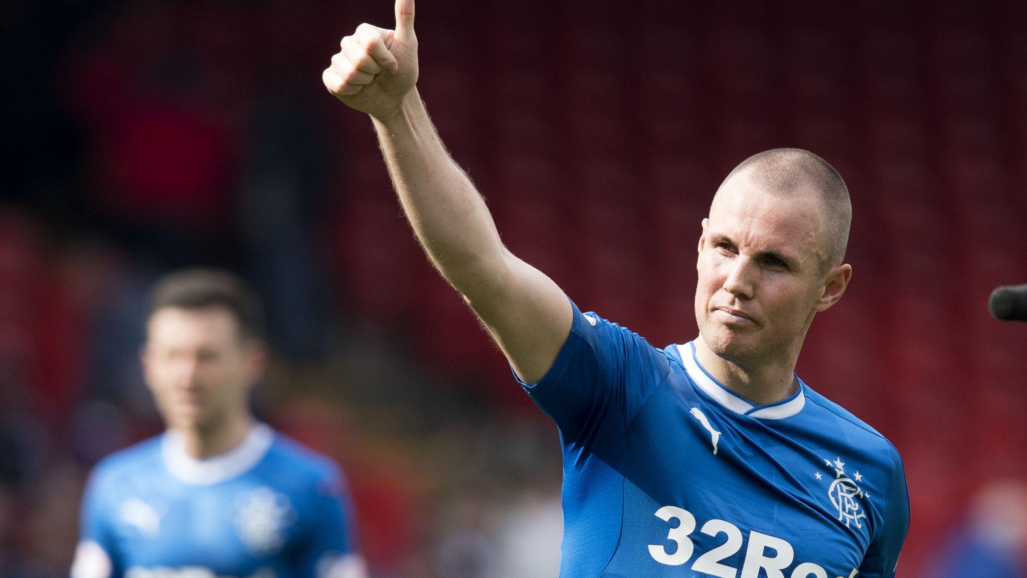 Rangers striker kenny Miller