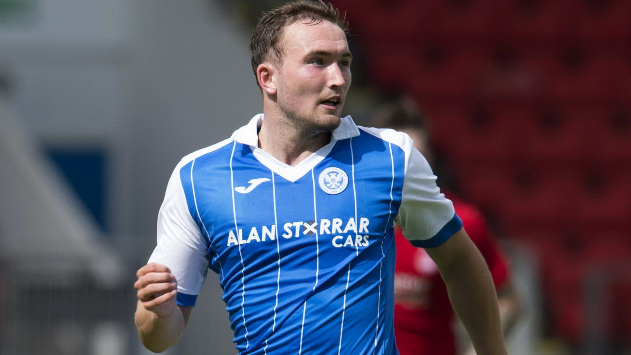 St Johnstone striker Chris Kane