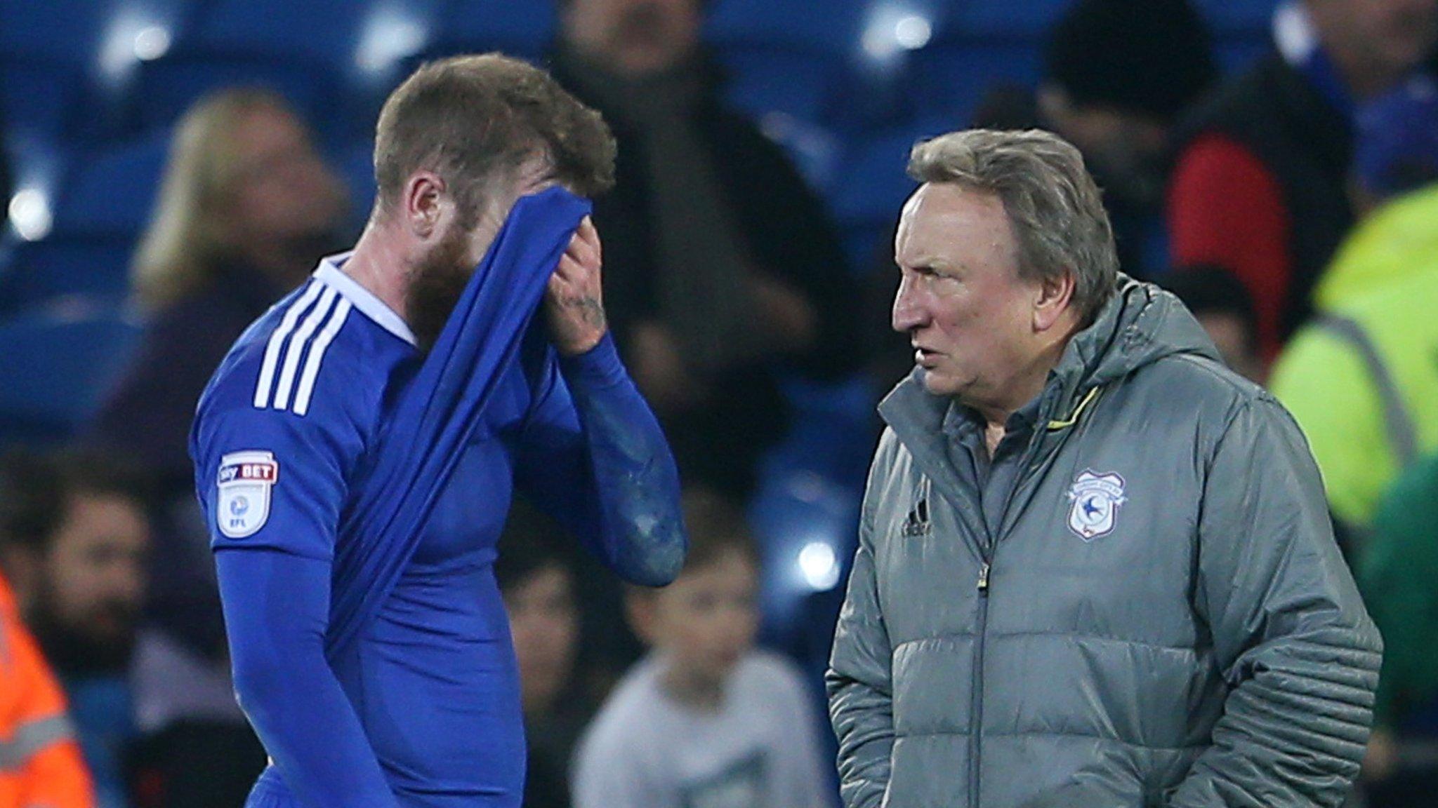 Aron Gunnarsson and Neil Warnock