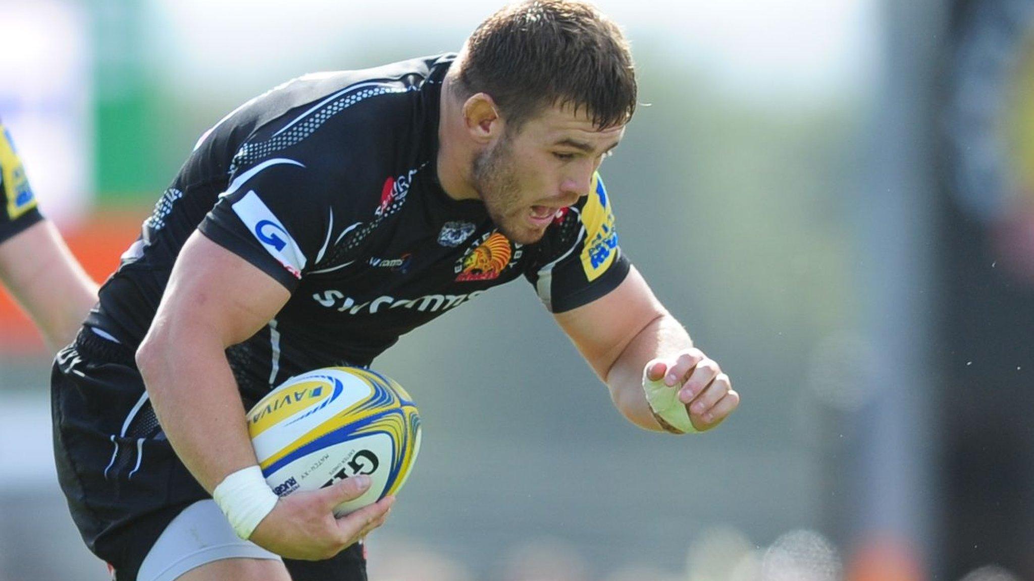 Luke Cowan-Dickie in action for Exeter