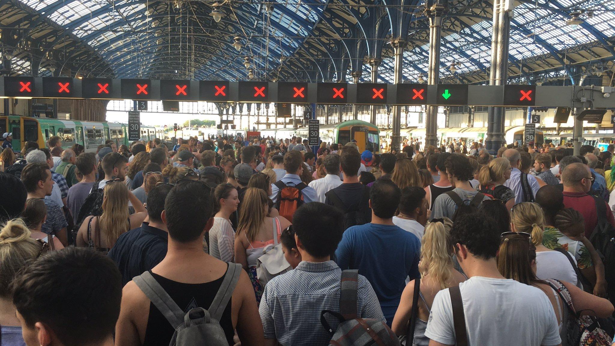 Brighton Station closure