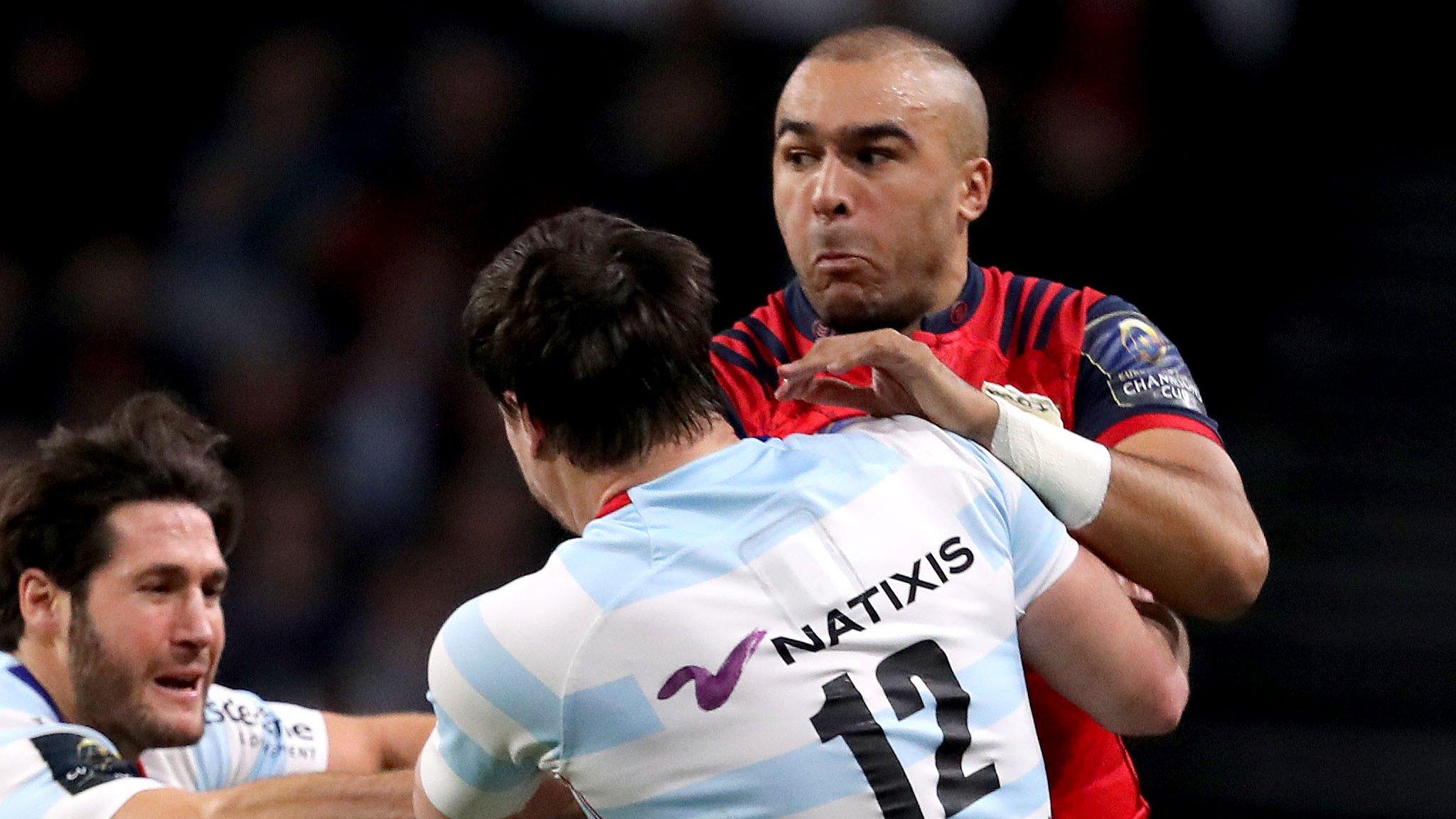 Simon Zebo amd Maxime Machenaud