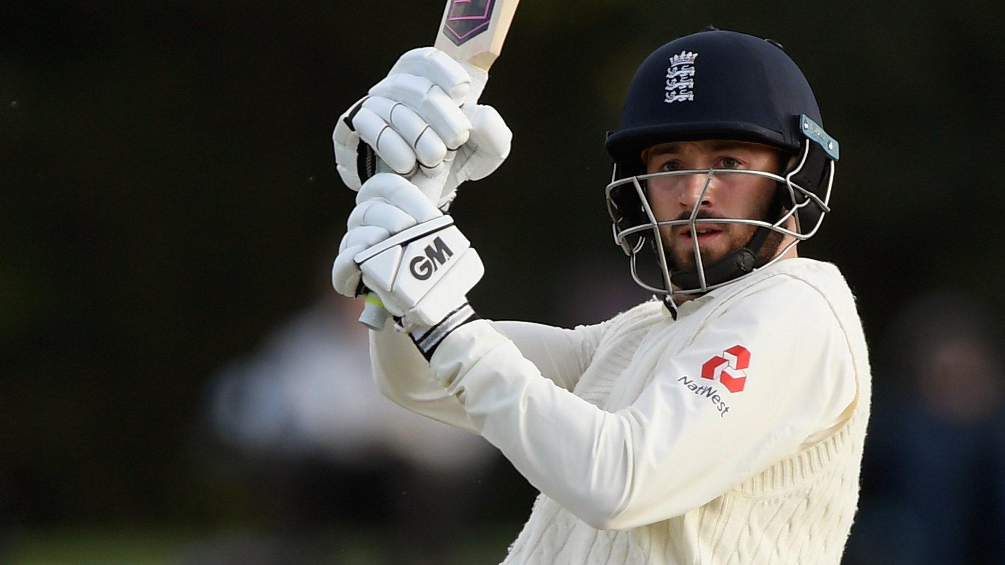 James Vince in action for England against New Zealand at Christchurch