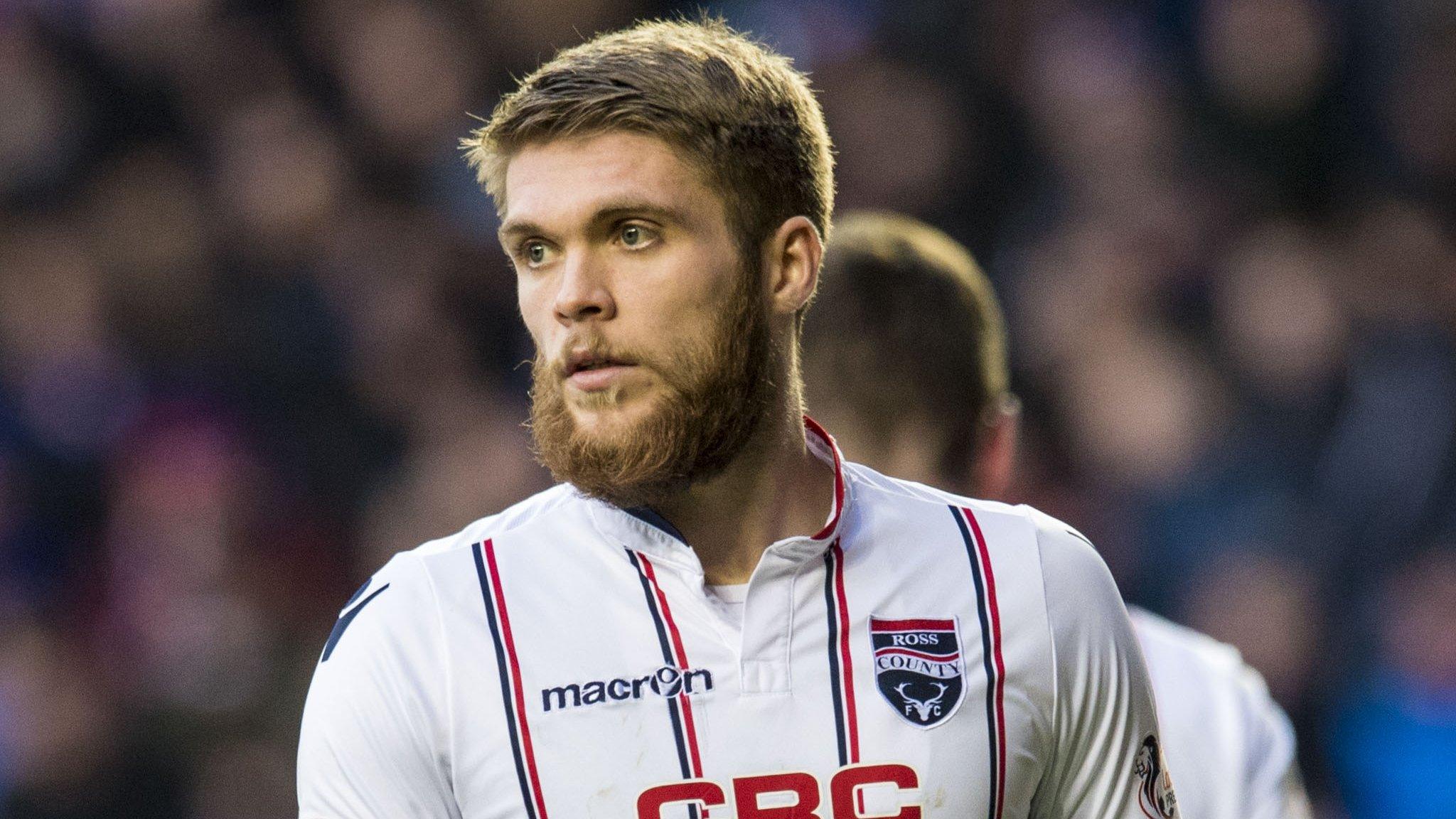 Ross County defender Marcus Fraser