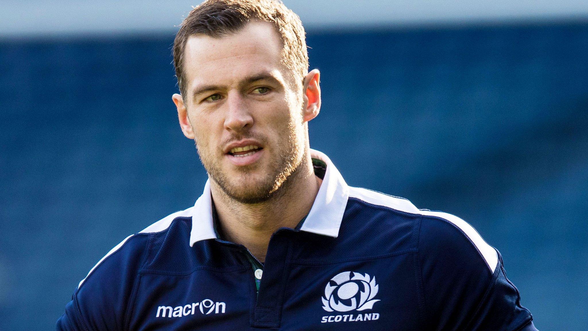 Scotland winger Tim Visser